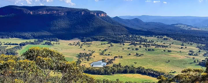 Yoga, klättring och japanska i Blue Mountains