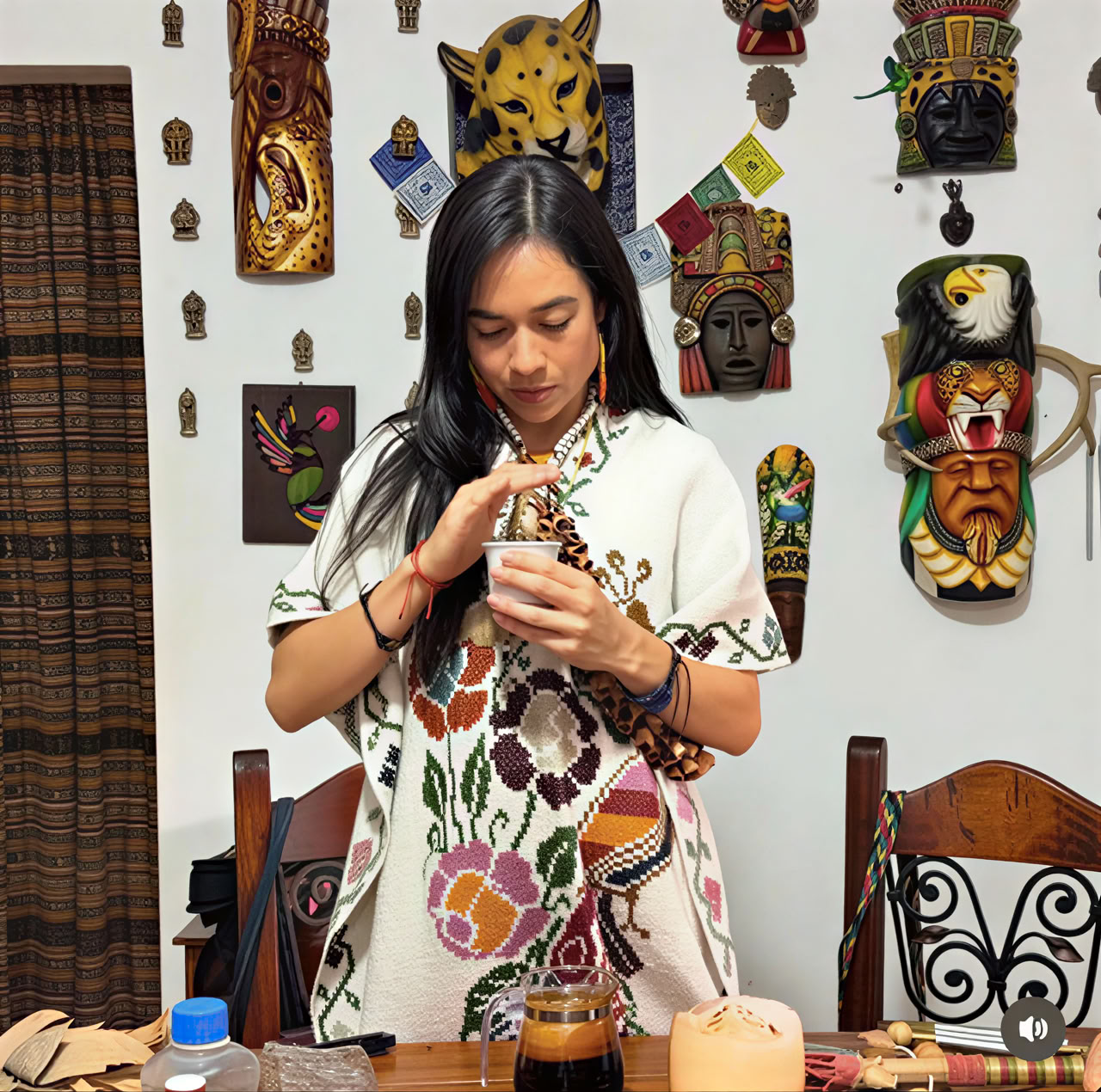 Ayahuascaceremoni i Medellín