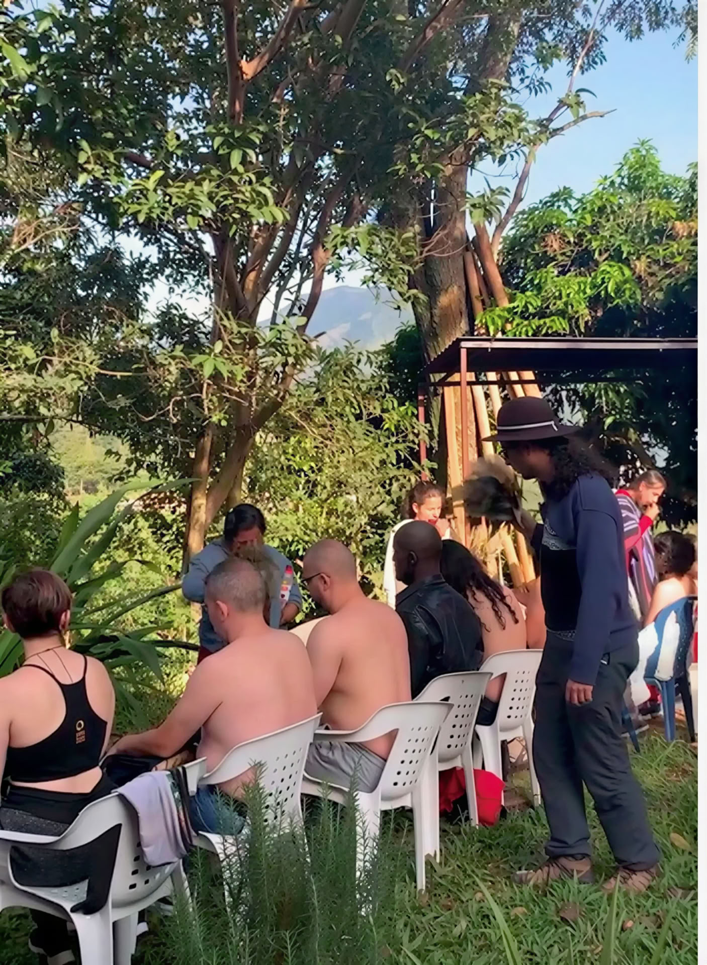 Ayahuascaceremoni i Medellín