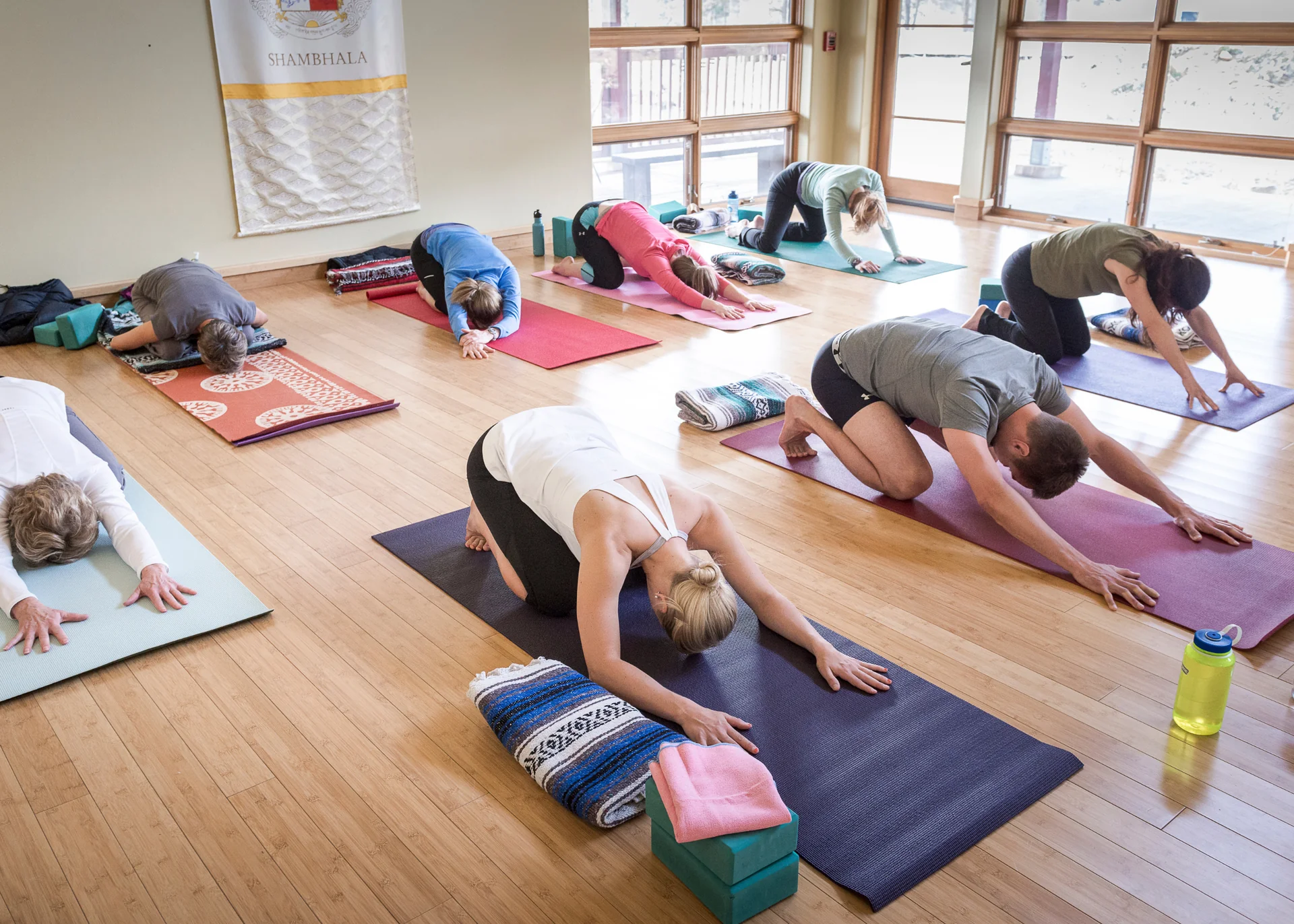 Att läka hjärtat: en tyst yoga- och zenretreat