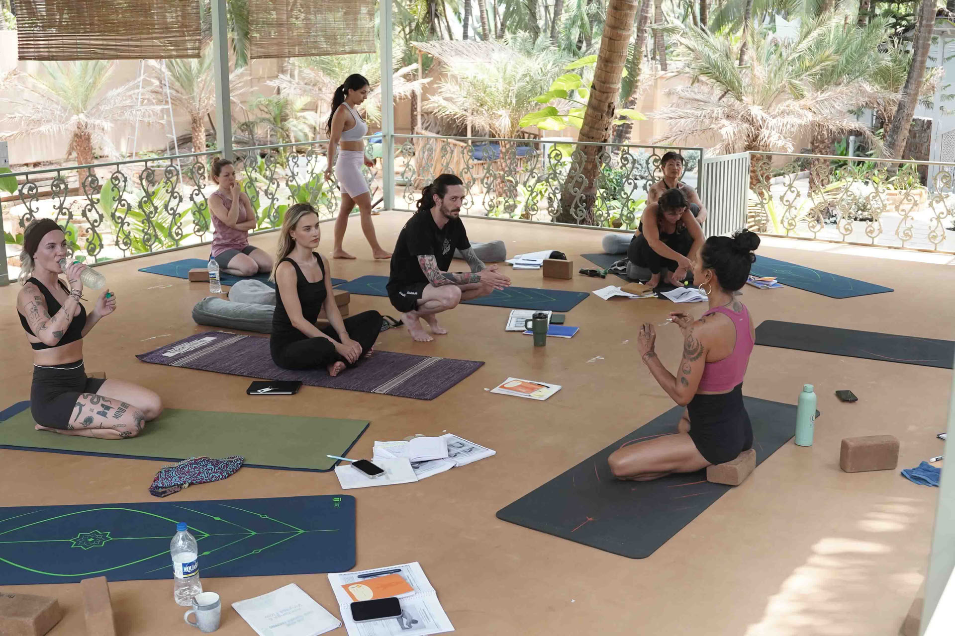 200-timmars yogalärarutbildning i Goa, Indien