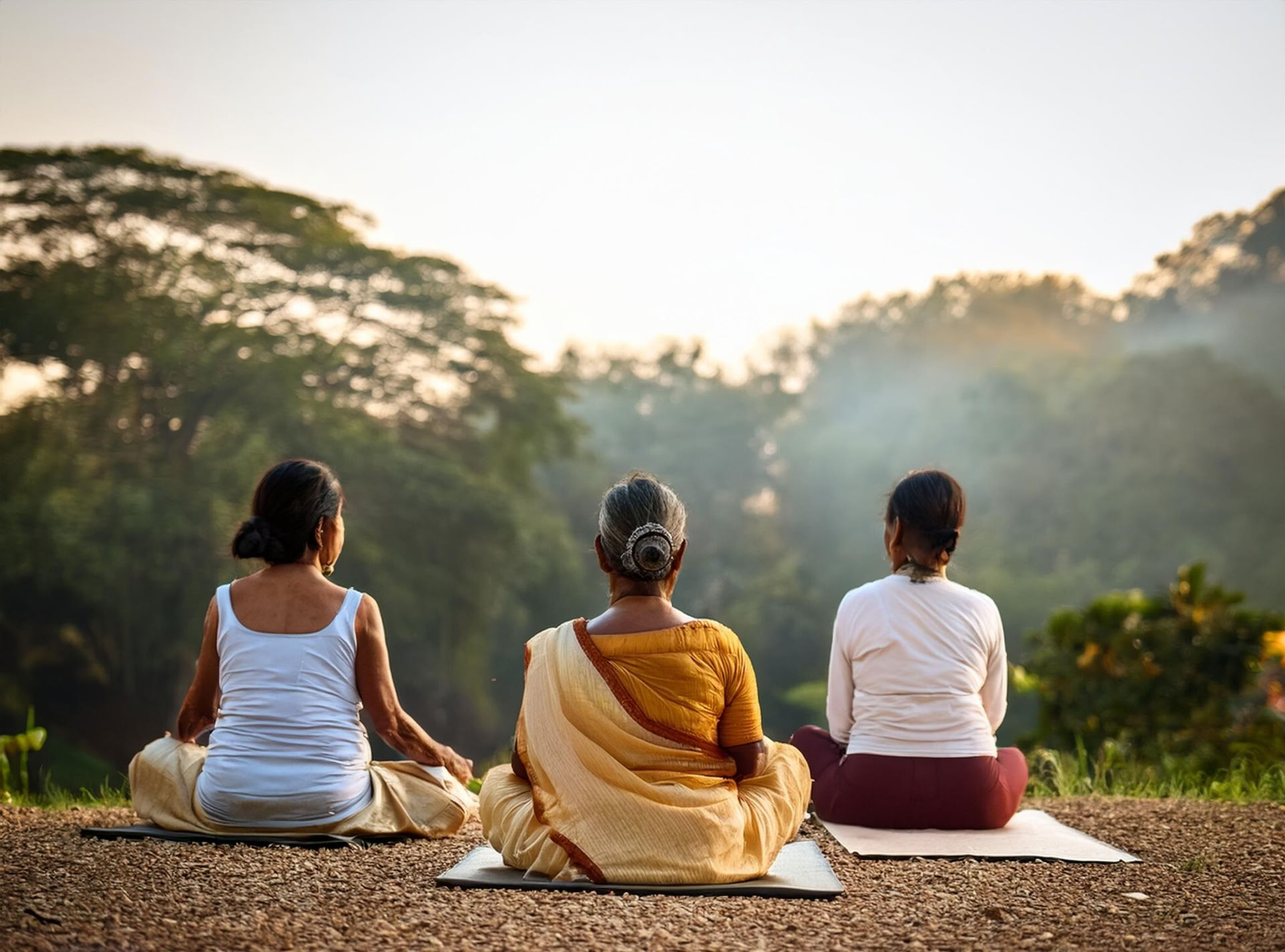 Välmåenderetreat för seniorer i Rishikesh, Indien