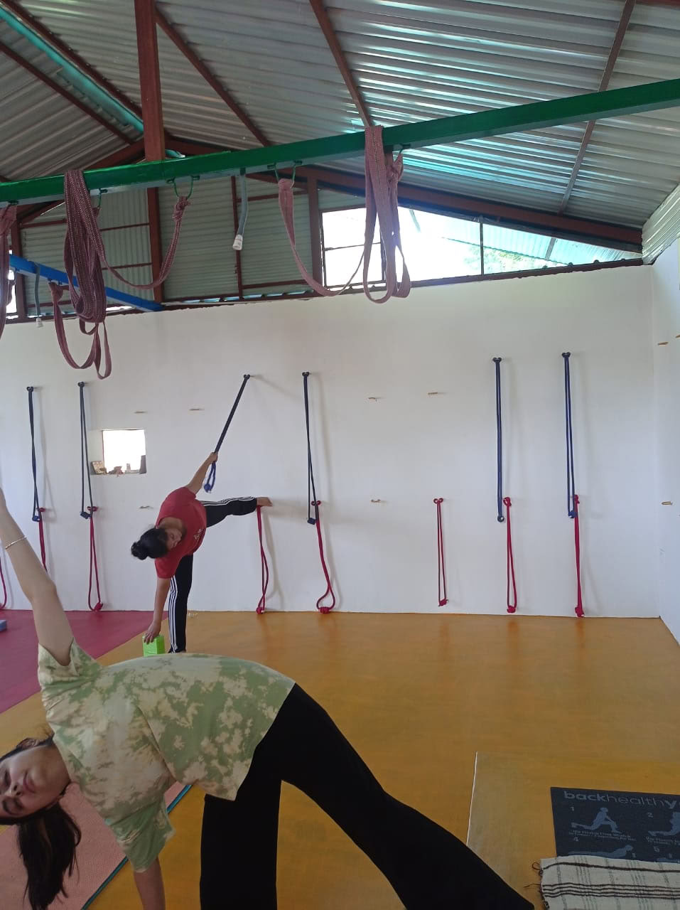 Yogaklass för drop-in