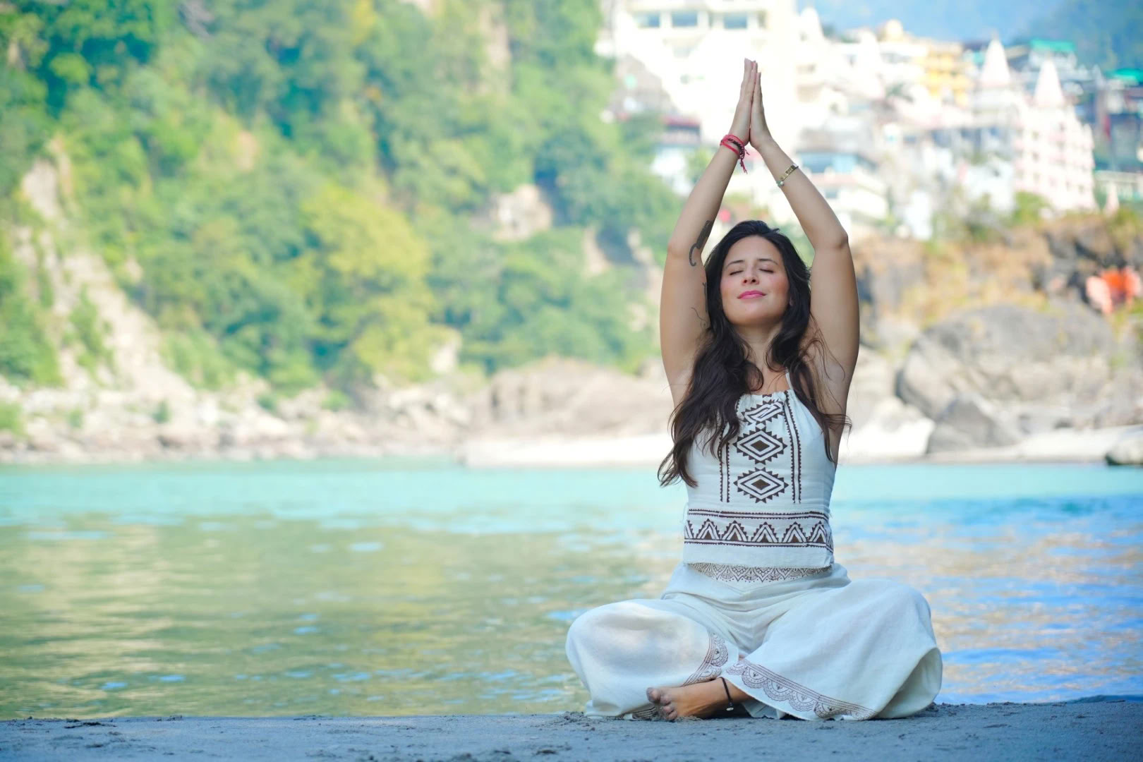 14-dagars yoga-retreat i Rishikesh, Indien