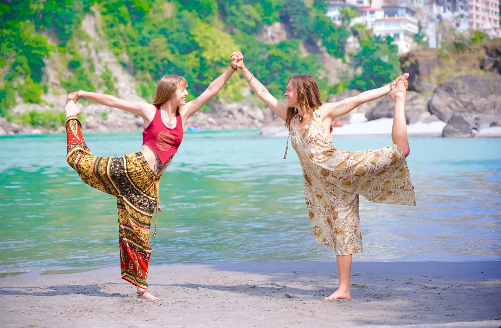 14-dagars yoga-retreat i Rishikesh, Indien