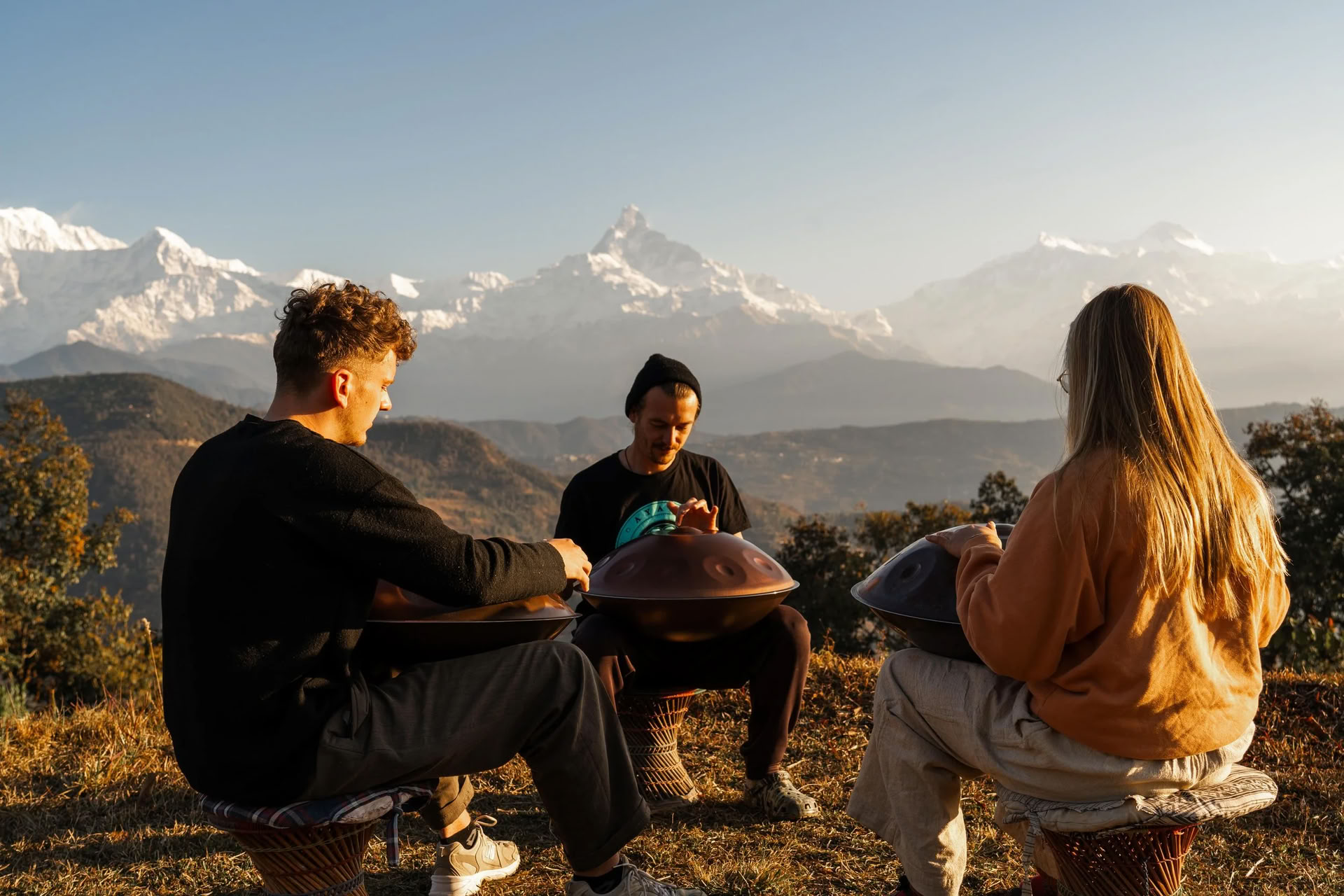 Retreat för att lära sig handpan