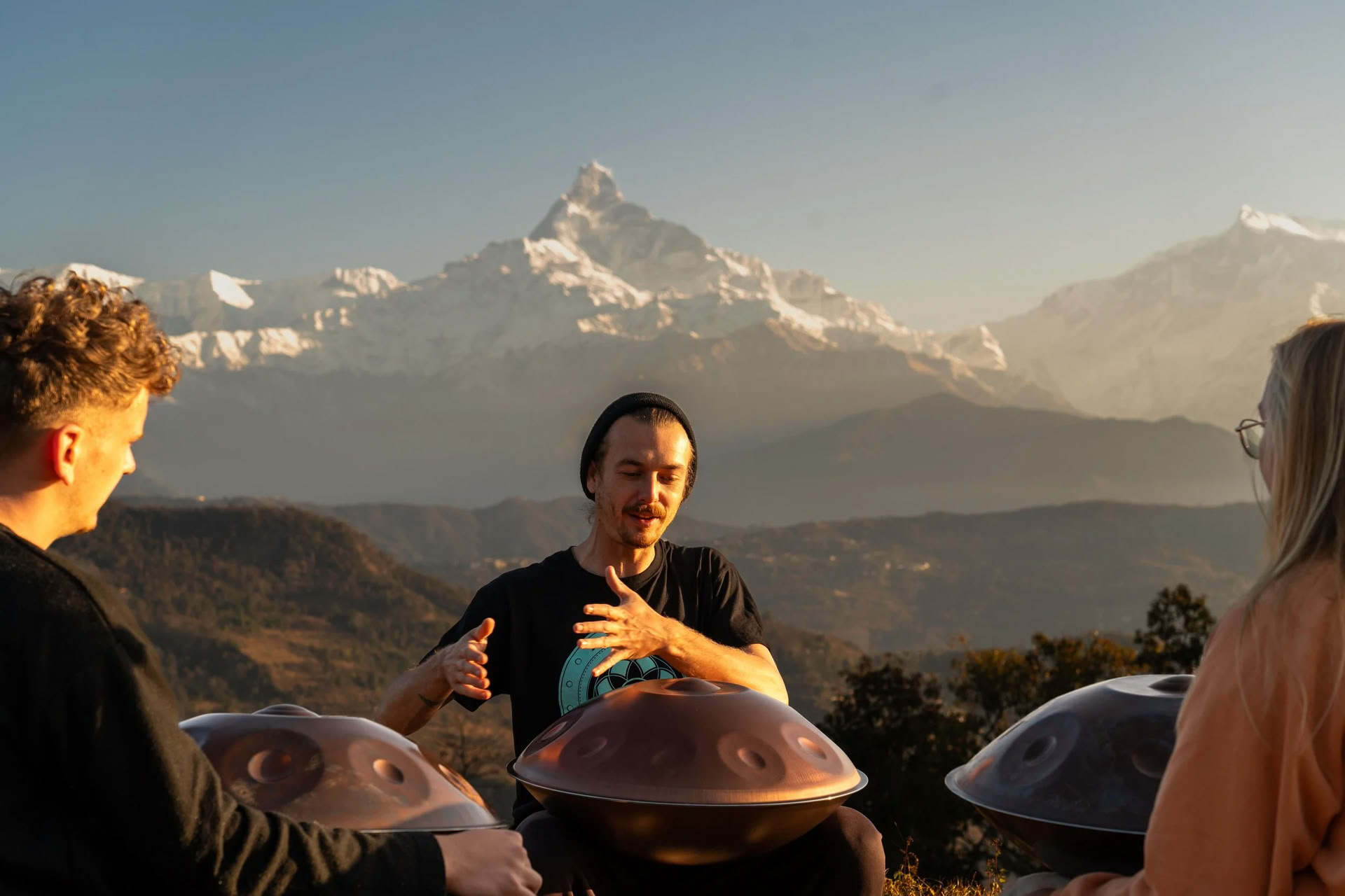 Retreat för att lära sig handpan