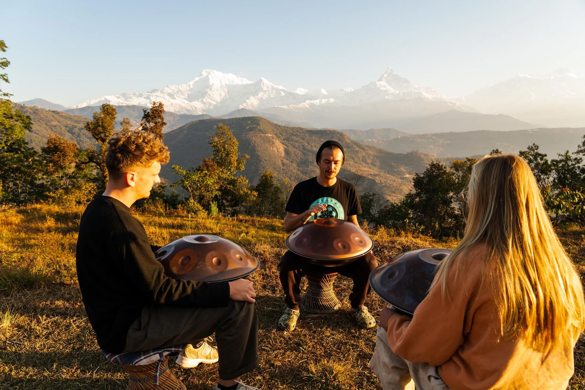 Retreat för att lära sig handpan