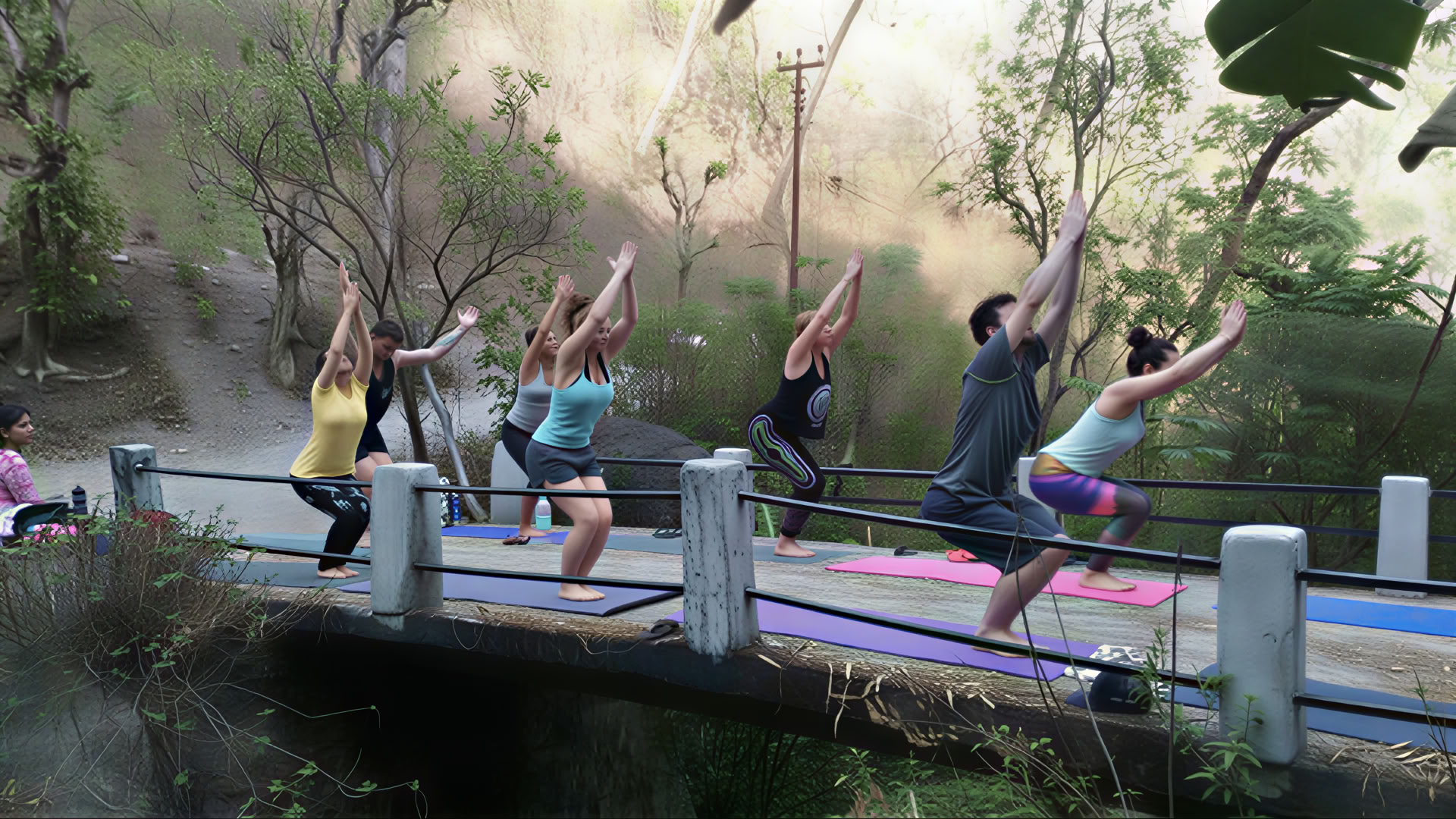 En veckas 7-dagars guidad föryngrande meditationskurs för nybörjare och medelavancerade utövare i Rishikesh, Indien