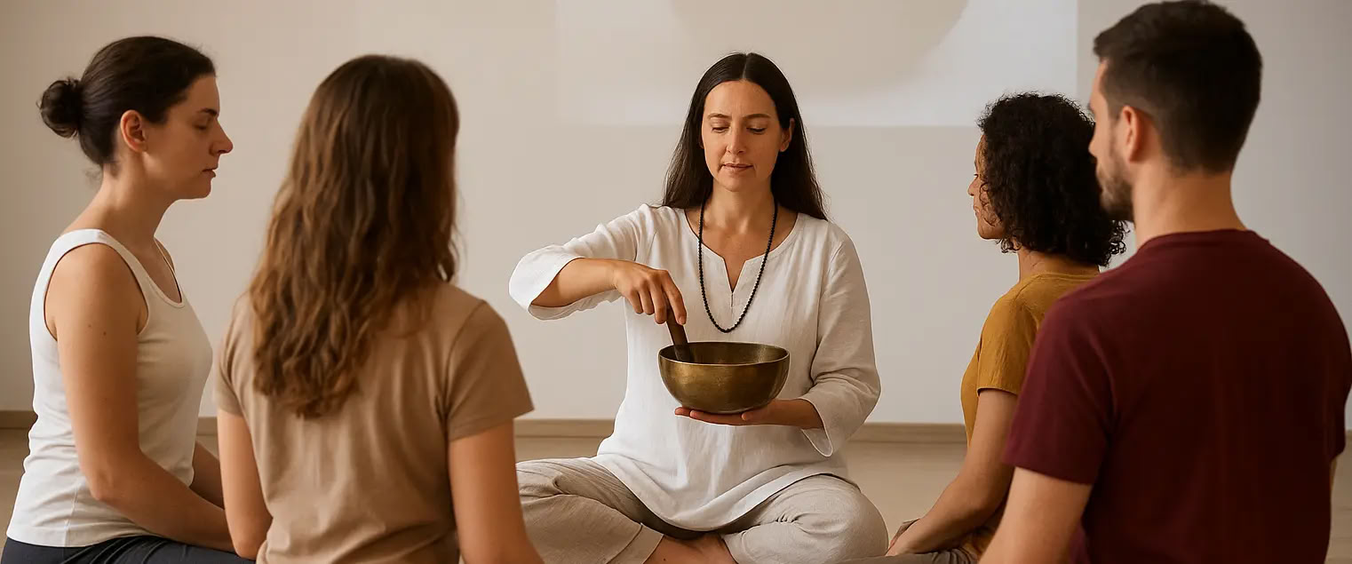 Ljudhealingkurs i Varkala, Kerala