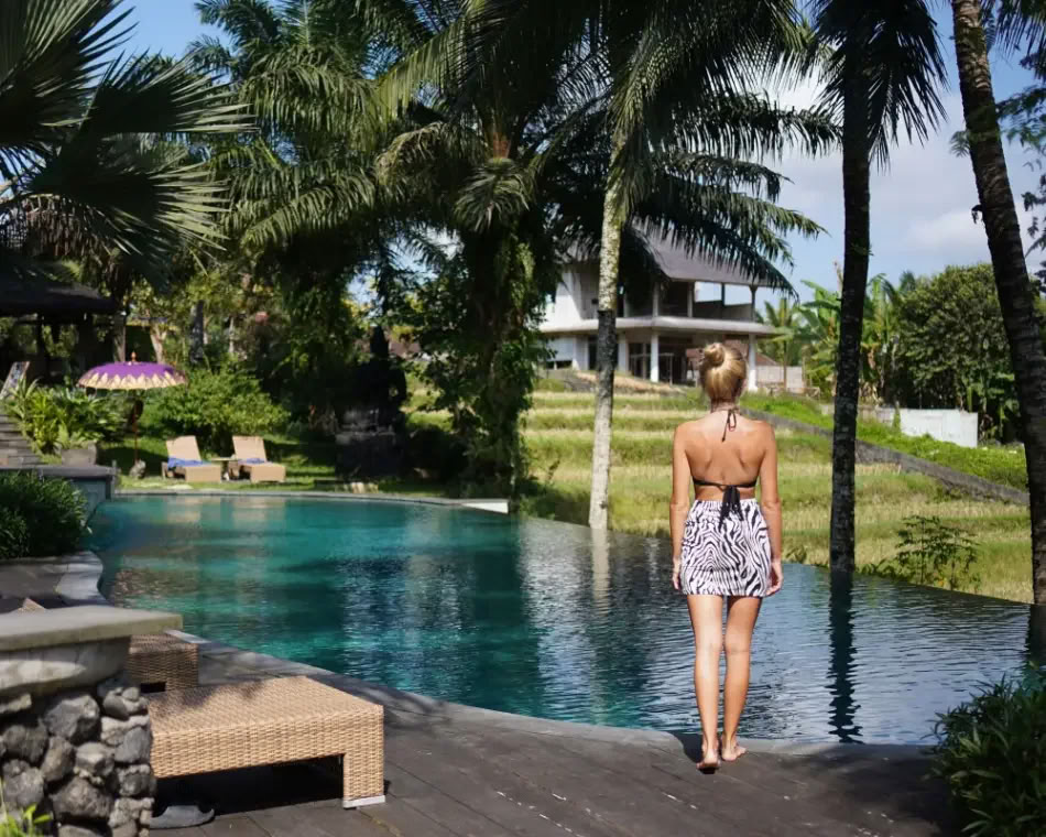 Välmående och meditation i Ubud