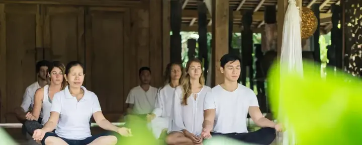 3-nätters zenmeditation och välmående