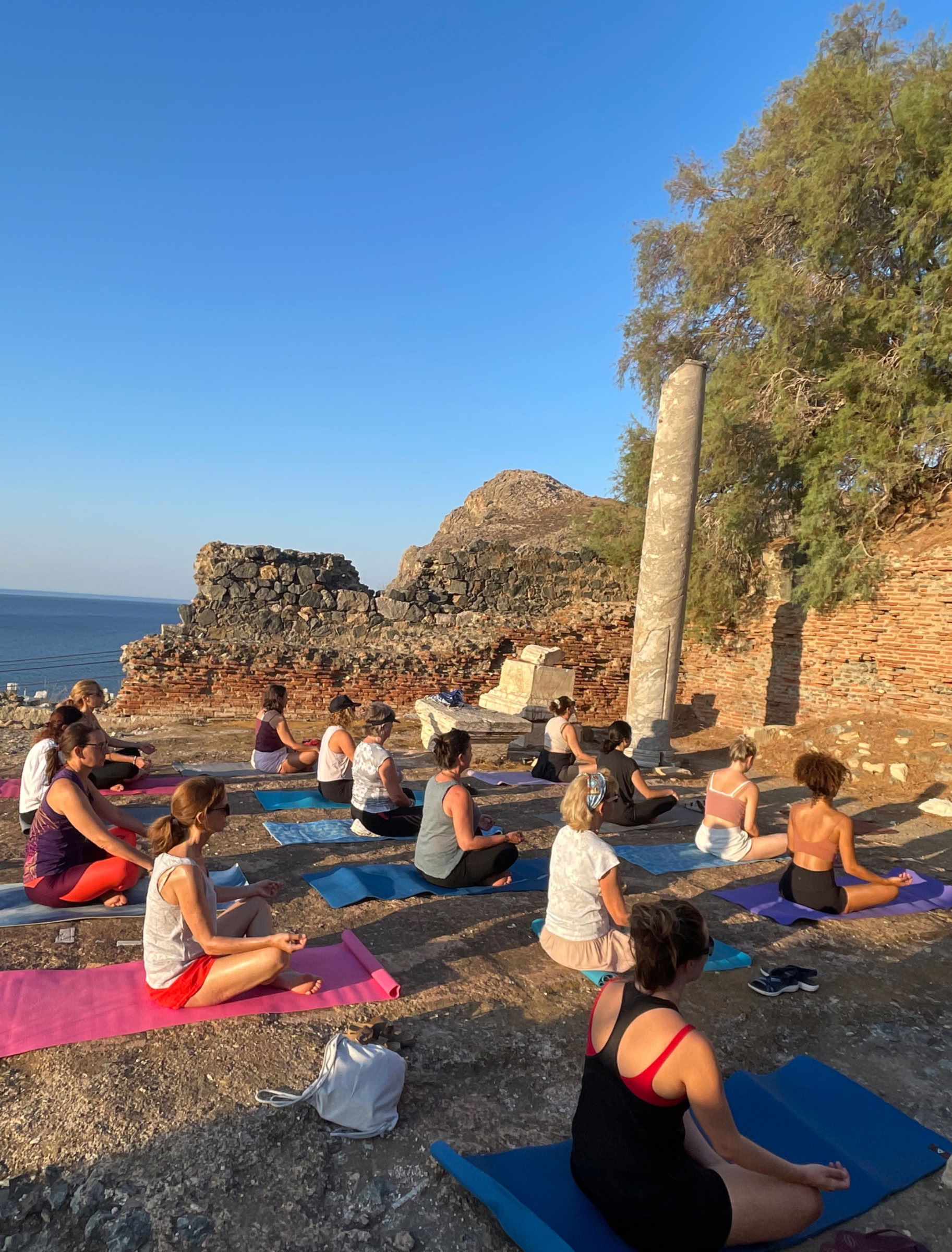 Yoga, meditation och djup återhämtningsretreat på Kreta, Grekland