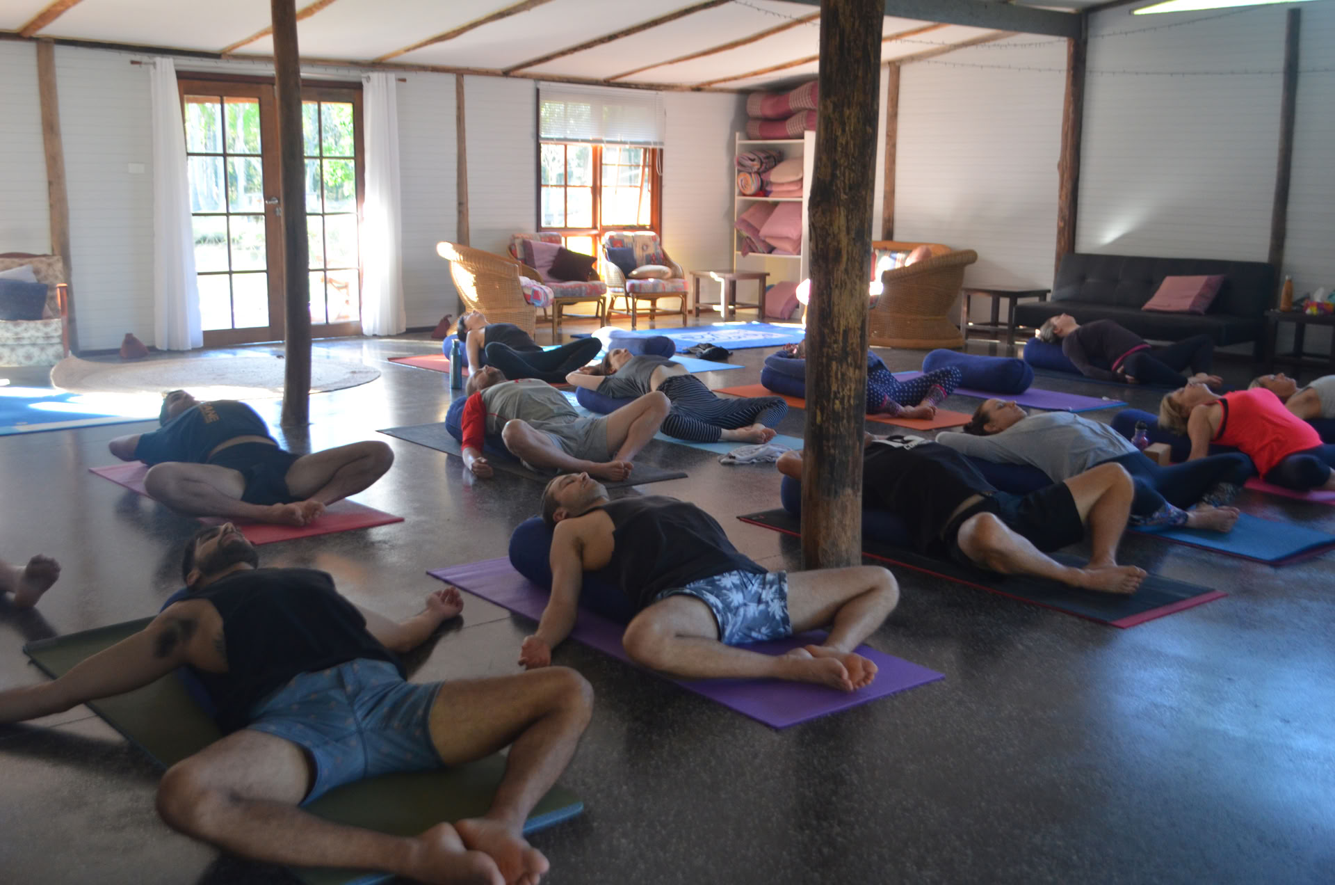 Avancerad yogaretreat för erfarna utövare