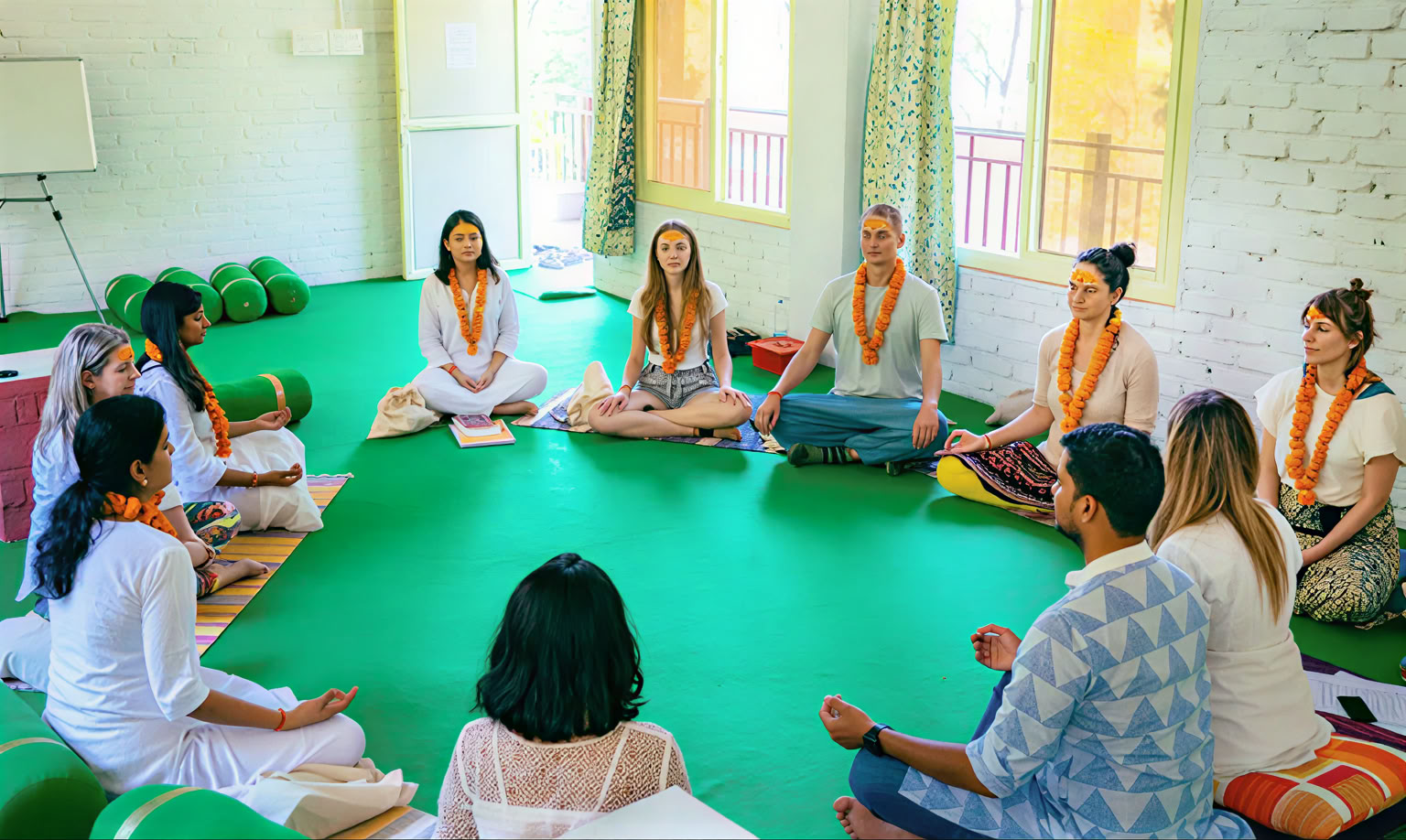 11 nätter, 12 dagar Yin- och meditationsretreat i Rishikesh