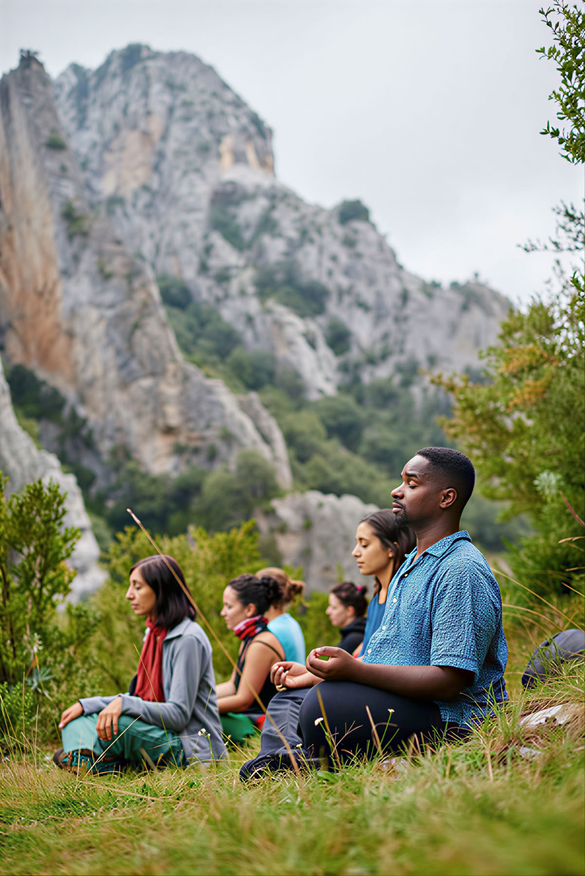 Att börja om på nytt: yoga-, mindfulness-, konst- och naturretreat