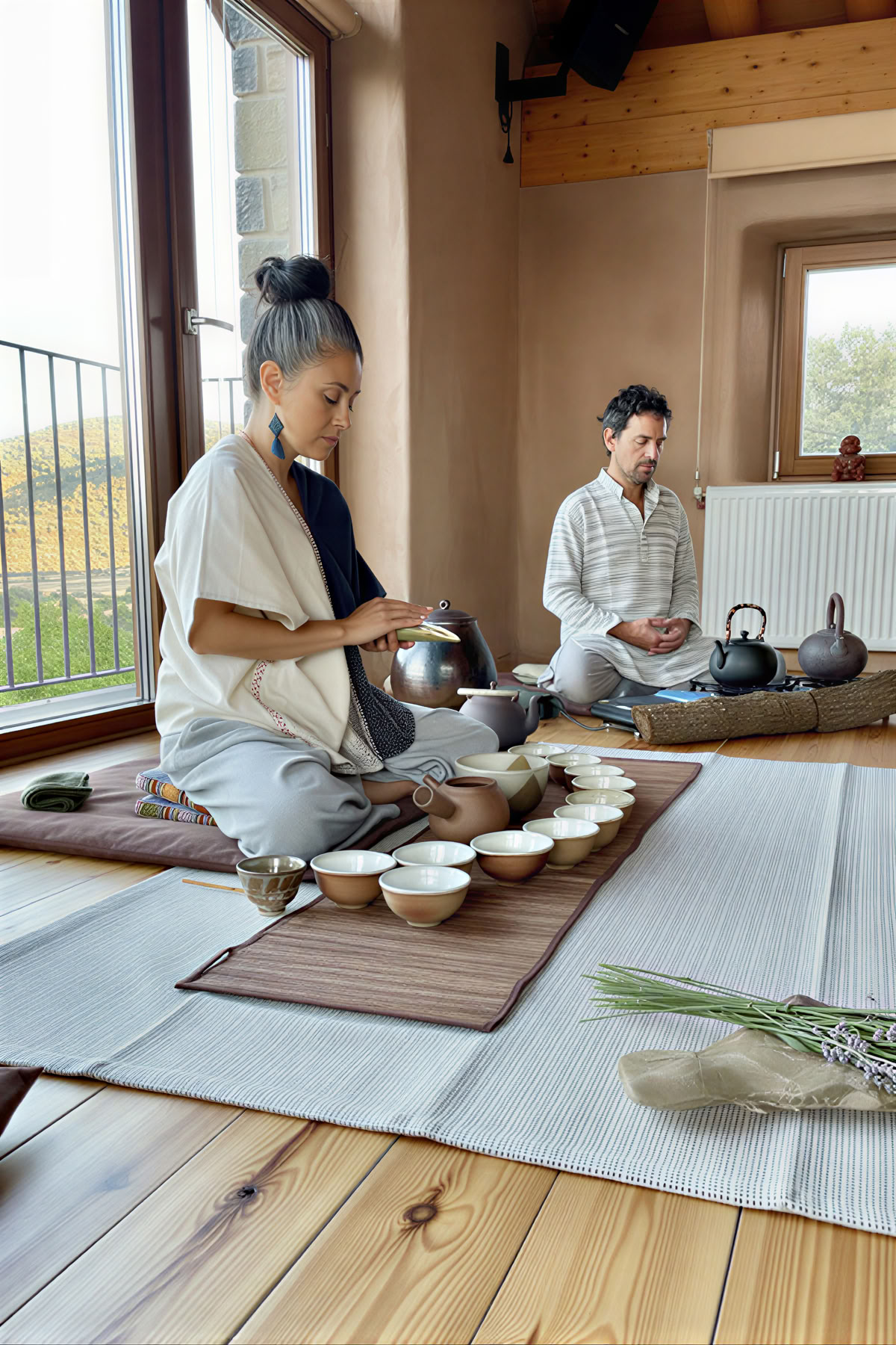 Att börja om på nytt: yoga-, mindfulness-, konst- och naturretreat