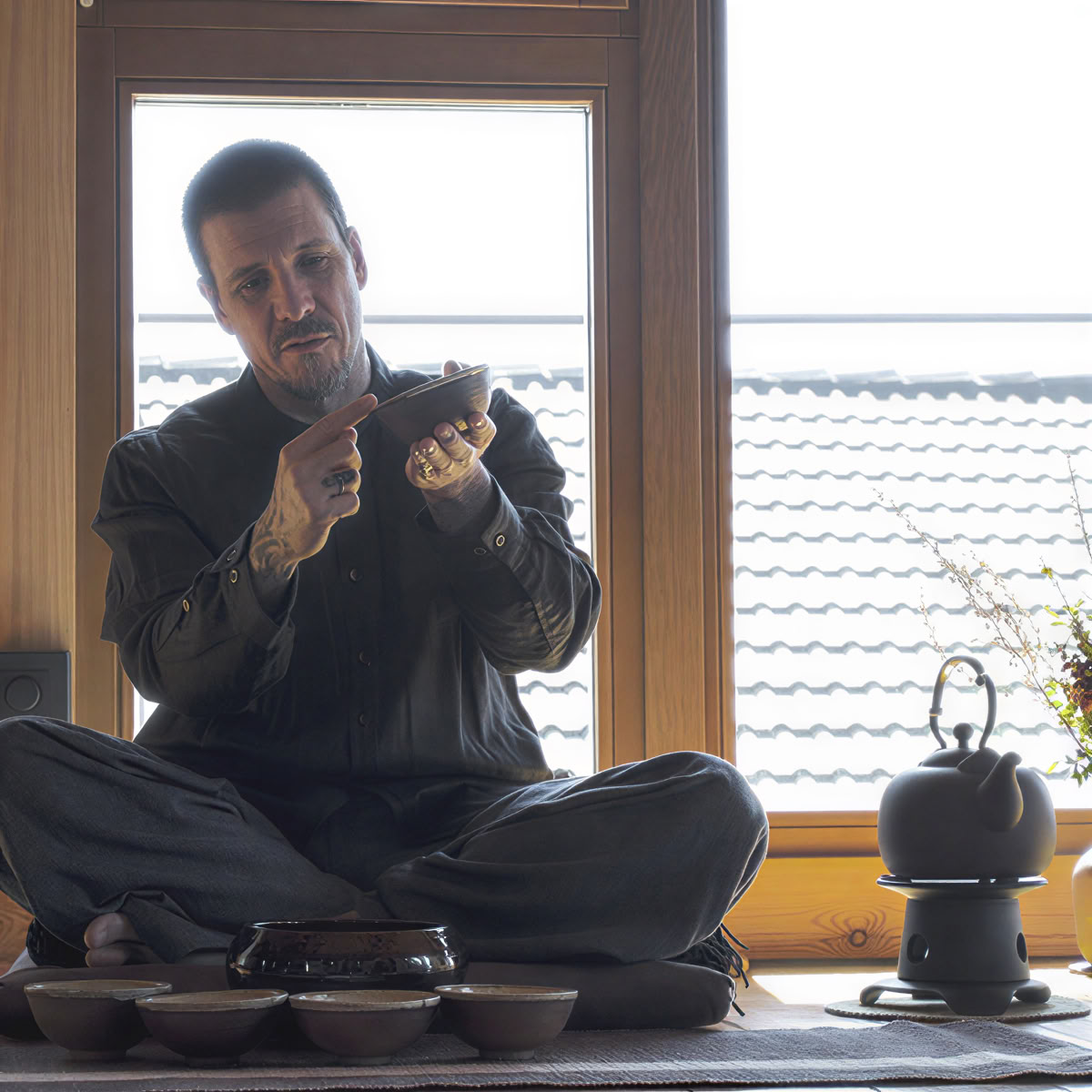 Zen- och teretreat med Wu De