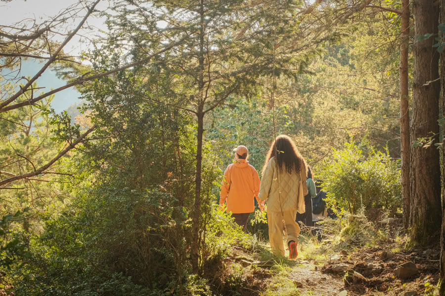 Skogsbad: yoga-, konst- och naturretreat