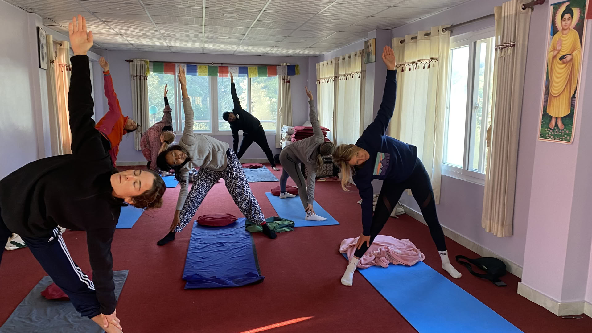3 dagars mellanliggande yoga-, reiki- och meditationsretreat