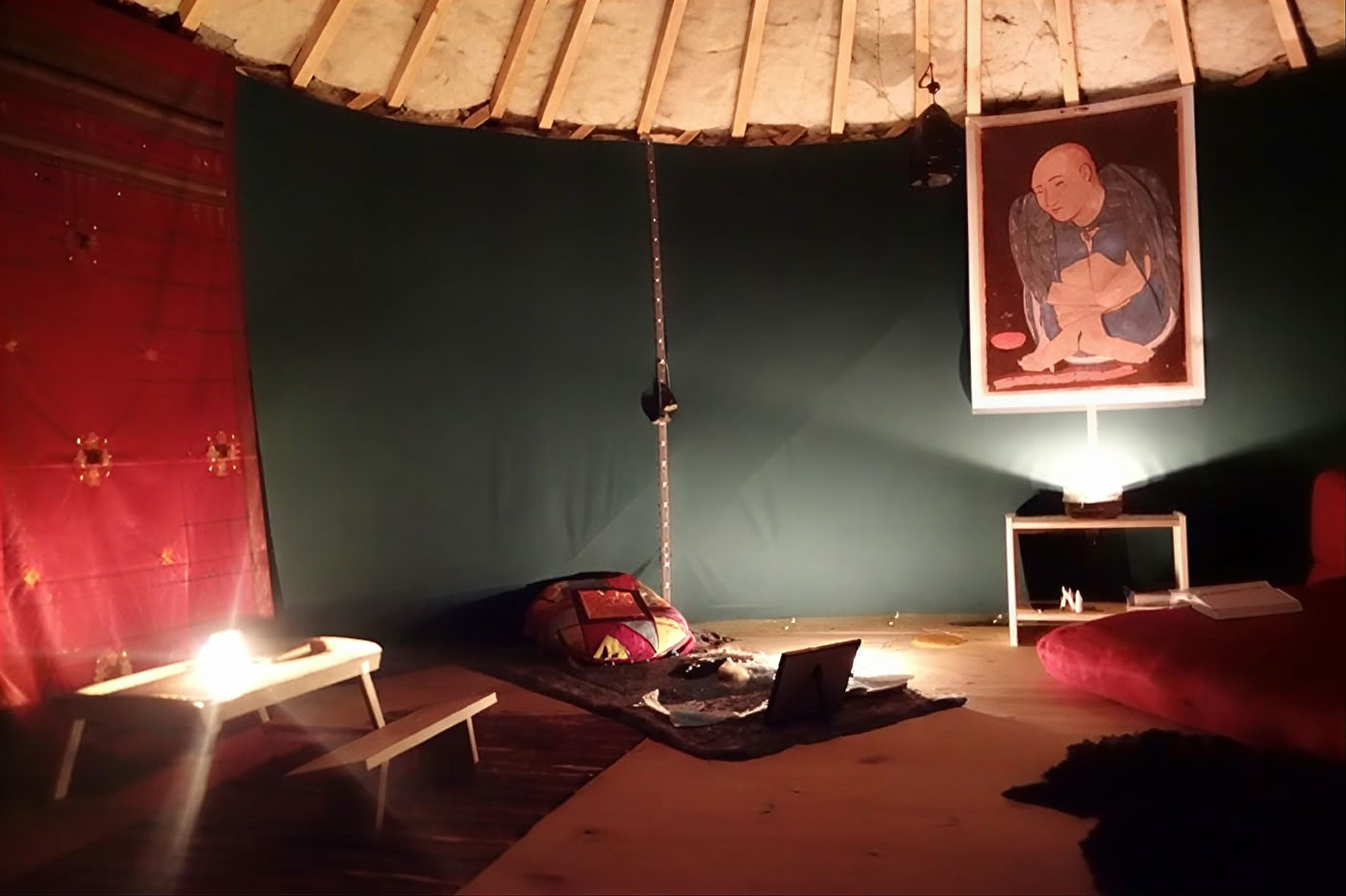Individuellt retreat i naturen
