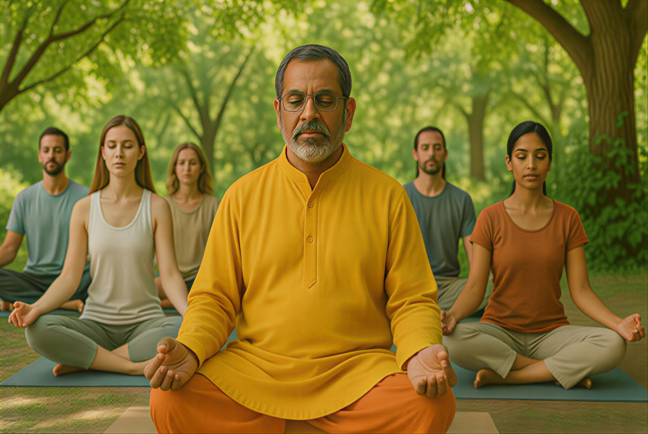 12-dagars andligt retreat i Indien: yoga i Rishikesh, ayurveda i Kerala och rundtur till Taj Mahal
