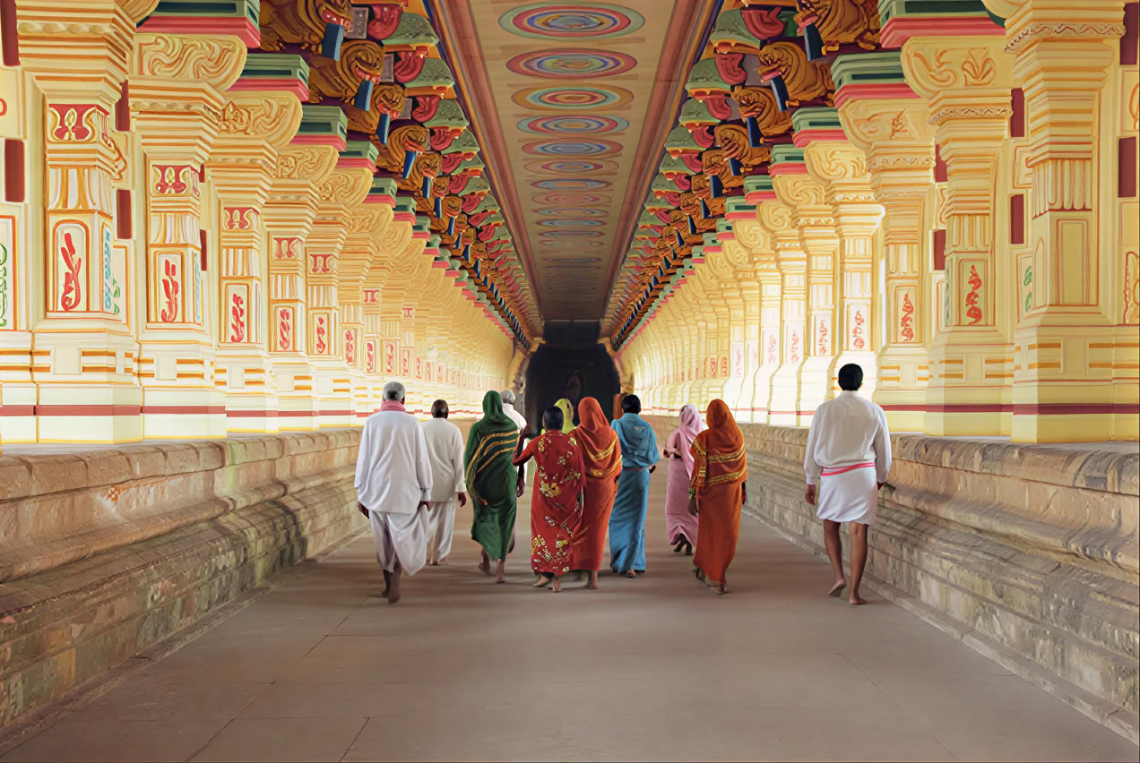 Delhi med tur till Gyllene templet