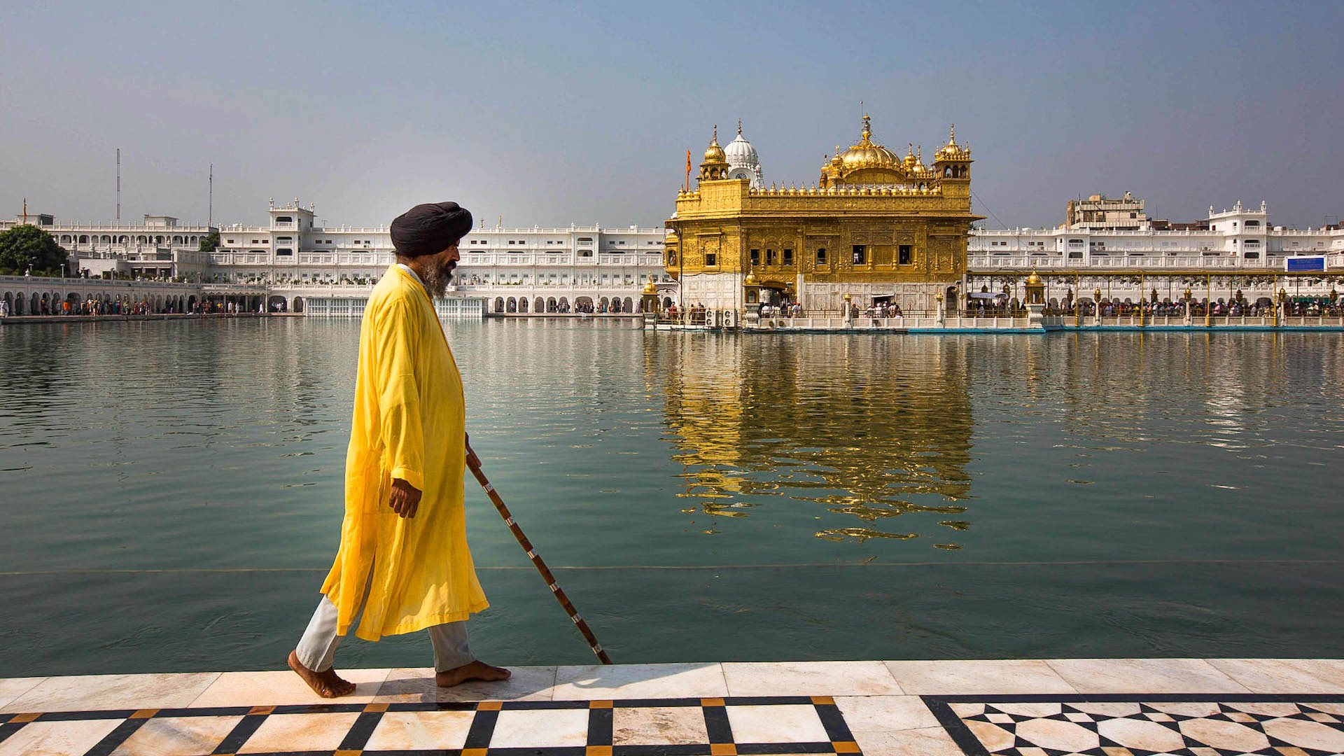 Delhi med tur till Gyllene templet