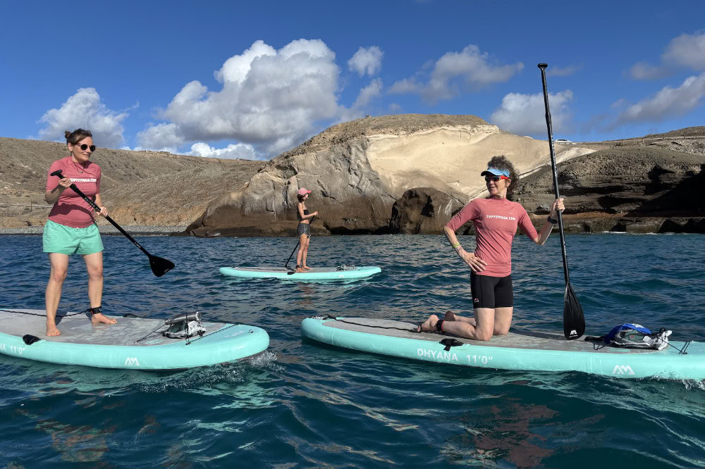Paddelsurfing (SUP) och yogaretreat på Gran Canaria