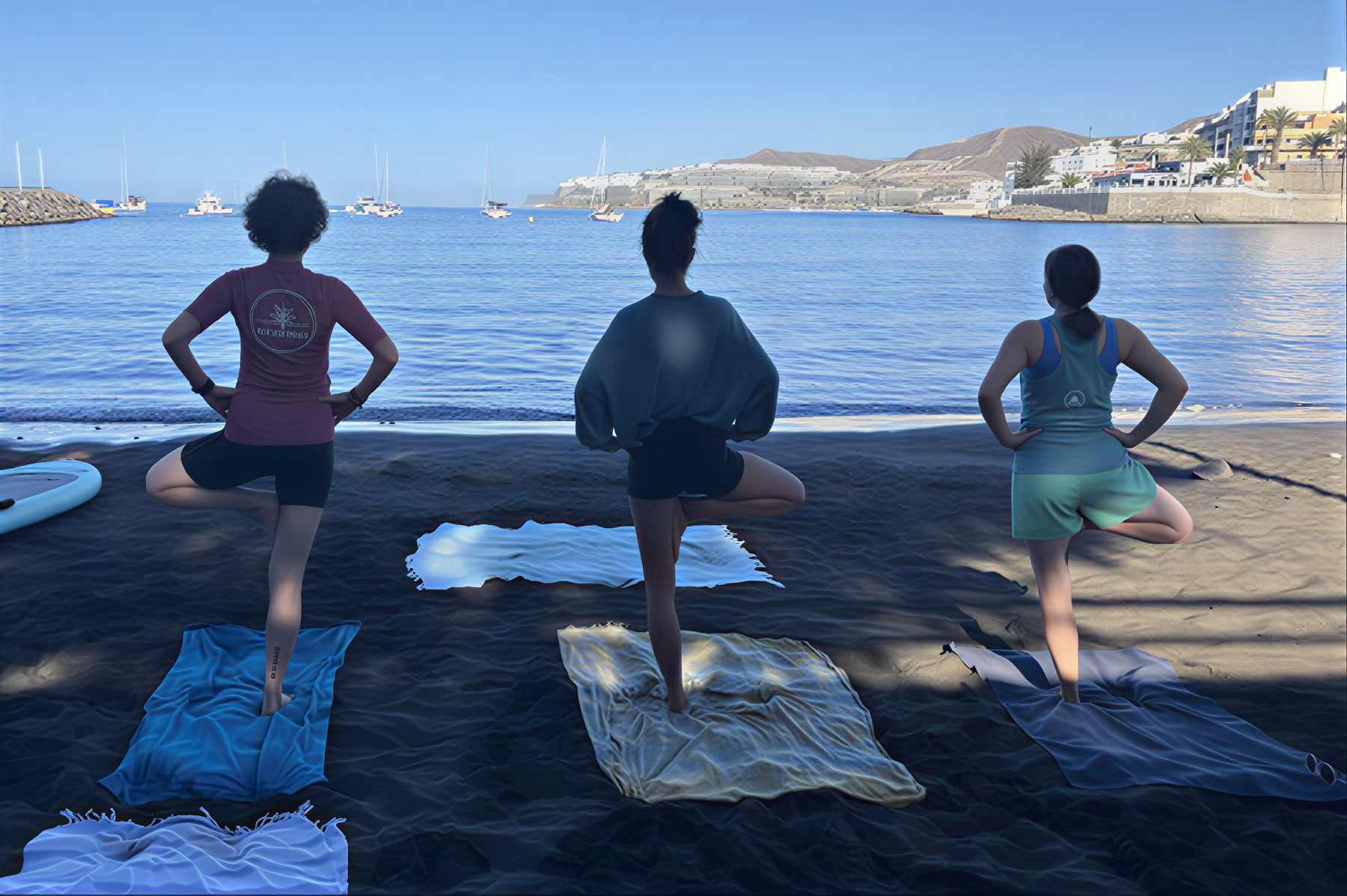 Paddelsurfing (SUP) och yogaretreat på Gran Canaria
