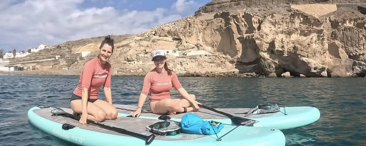 Paddelsurfing (SUP) och yogaretreat på Gran Canaria