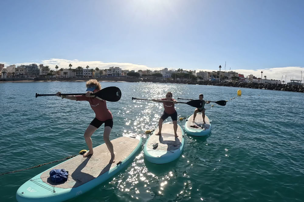 SUP Fit Yoga på Gran Canaria