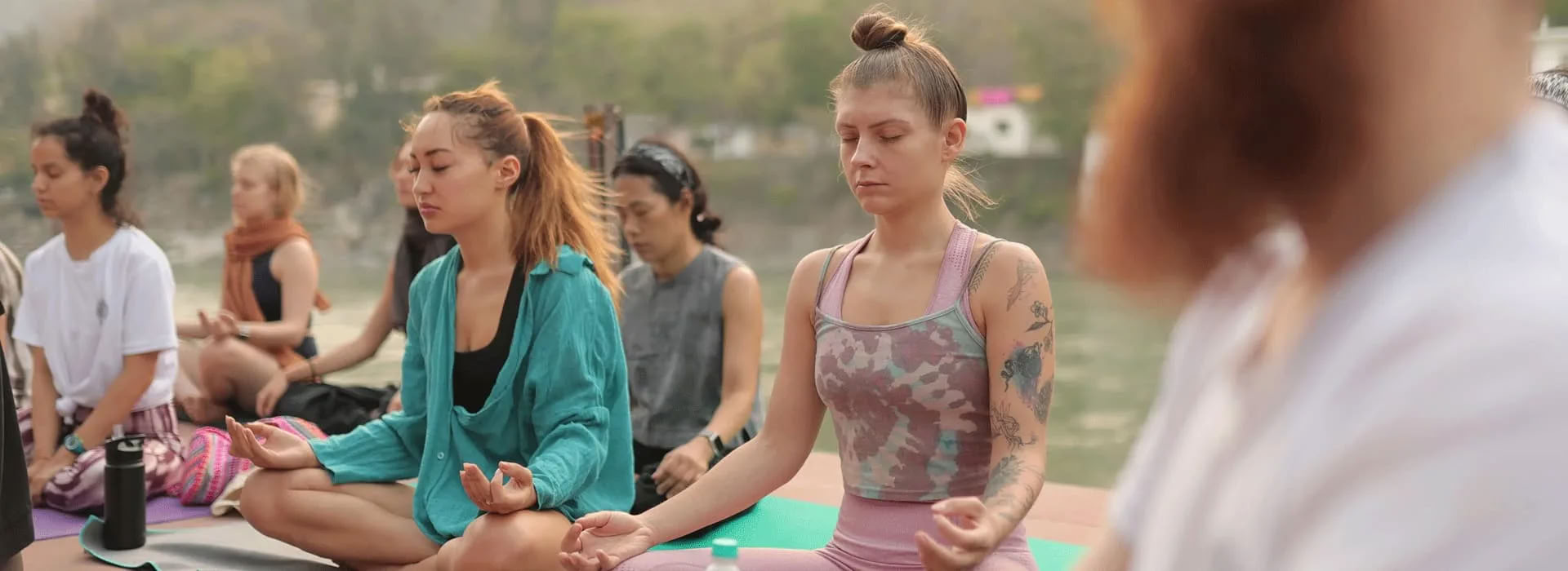 7 dagars yoga- och meditationsretreat i Rishikesh