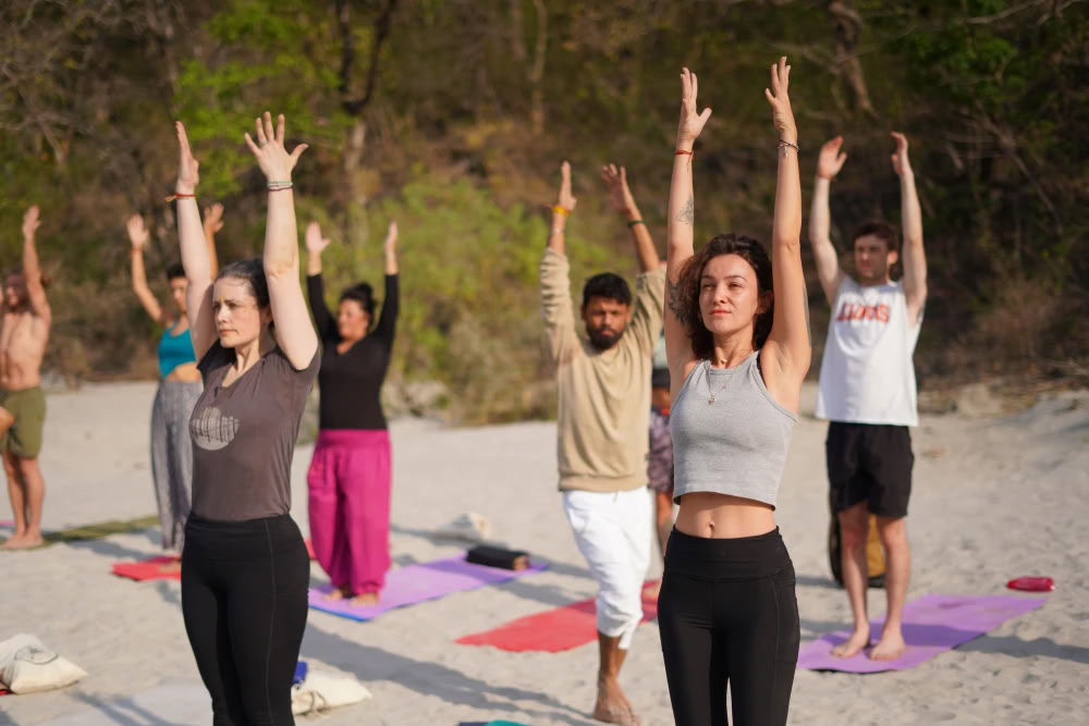 7 dagars yoga- och meditationsretreat i Rishikesh