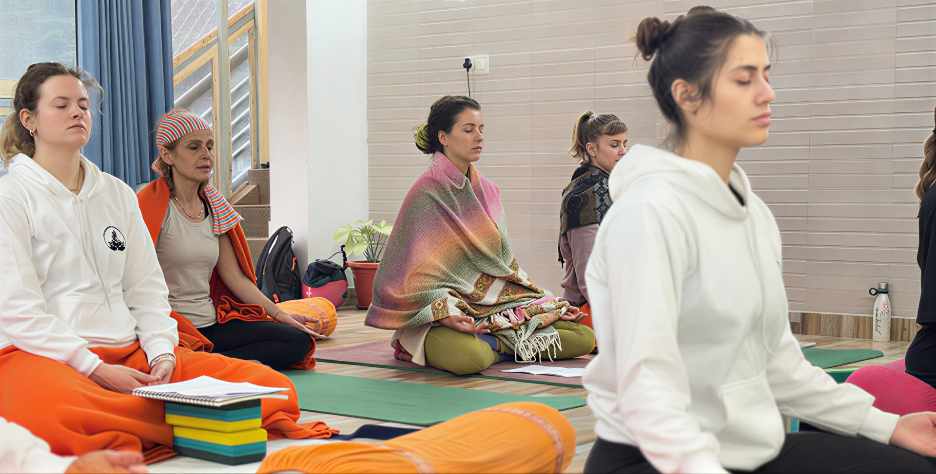 300-timmars avancerad Kundaliniyoga-lärarutbildning i Rishikesh, Indien – april 2026