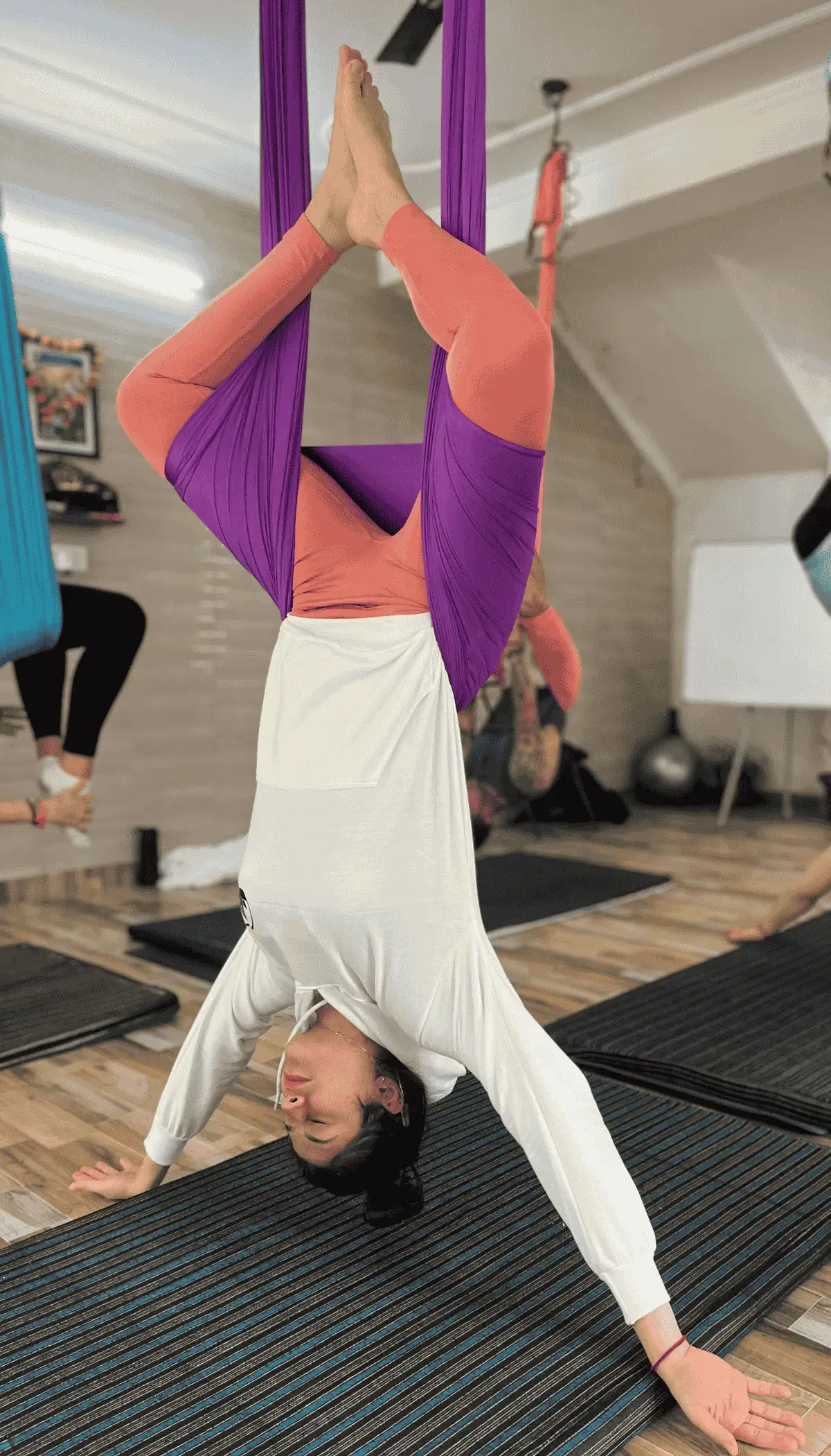 06 dagars lärarutbildningskurs i aerial yoga