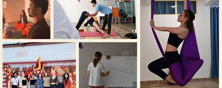 06 dagars lärarutbildningskurs i aerial yoga