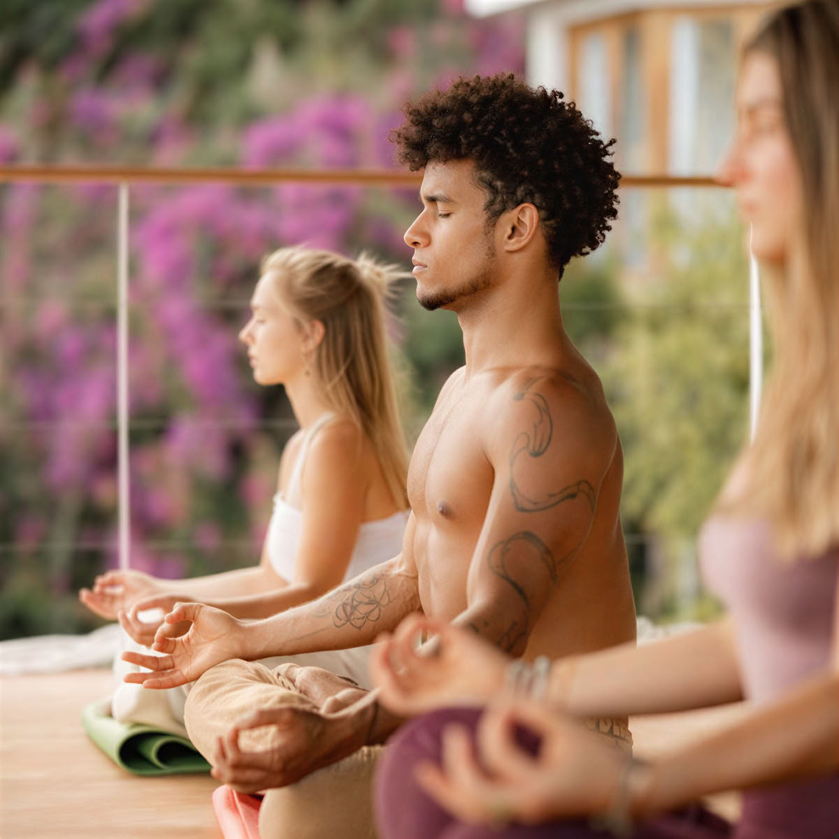 Enskild yogaklass