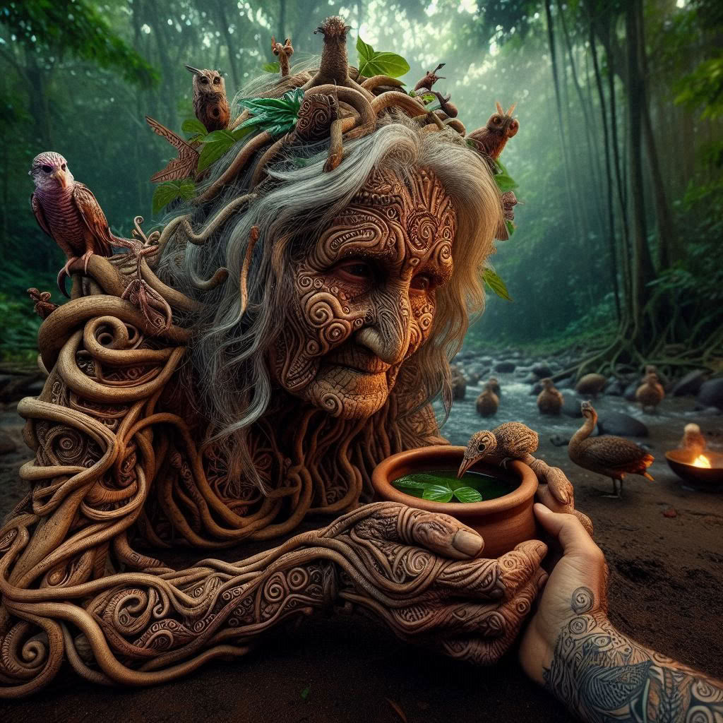 Retreat med ayahuasca och Bufo alvarius