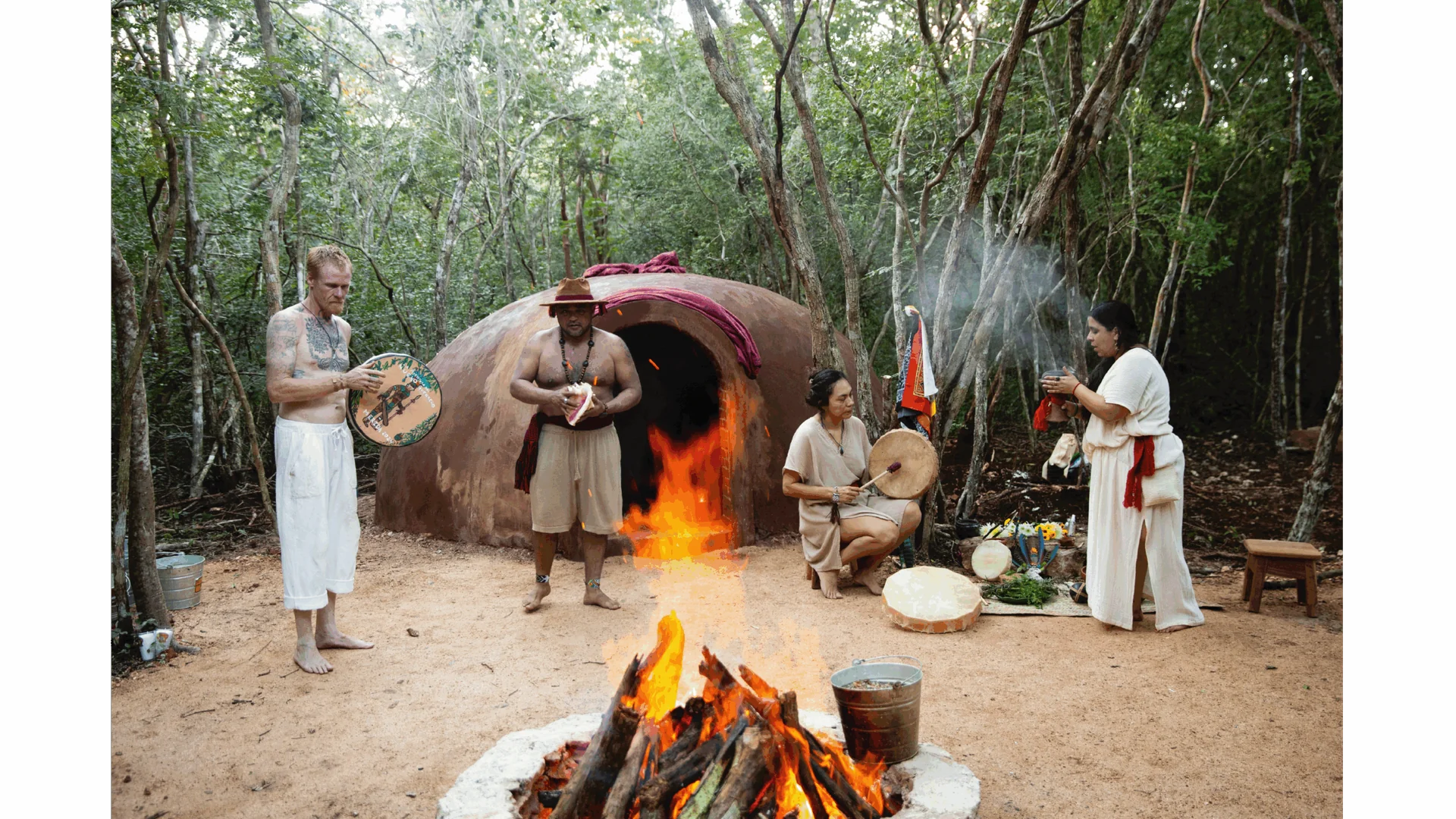 Vatten och eld – cenote och temazcal