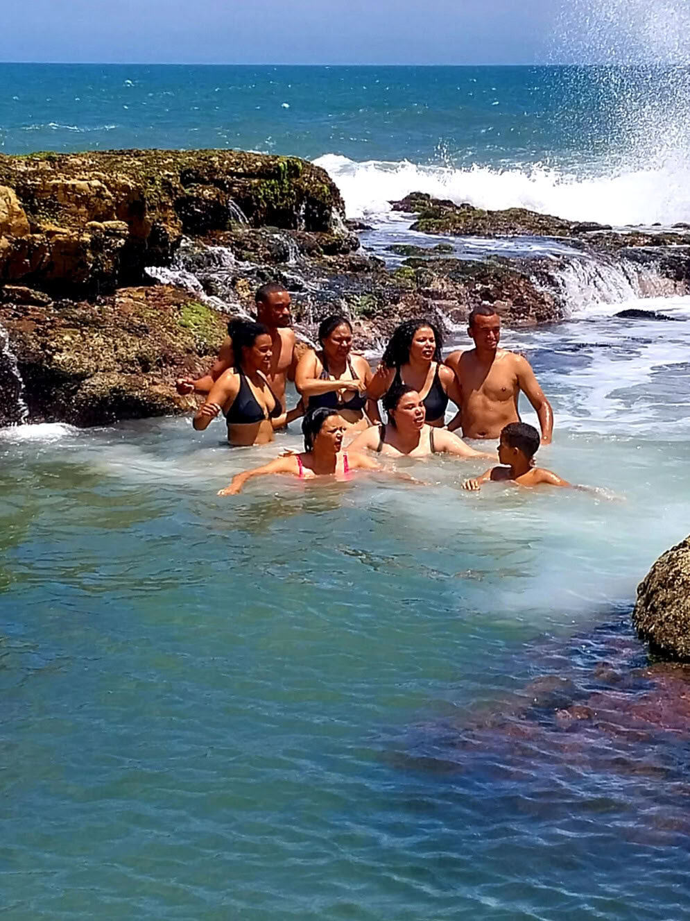 Safari och vandring vid Waterfall Bluff