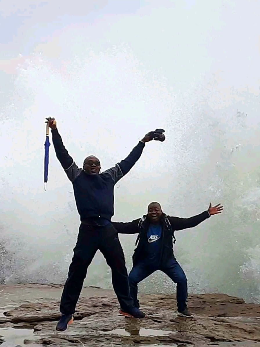Safari och vandring vid Waterfall Bluff