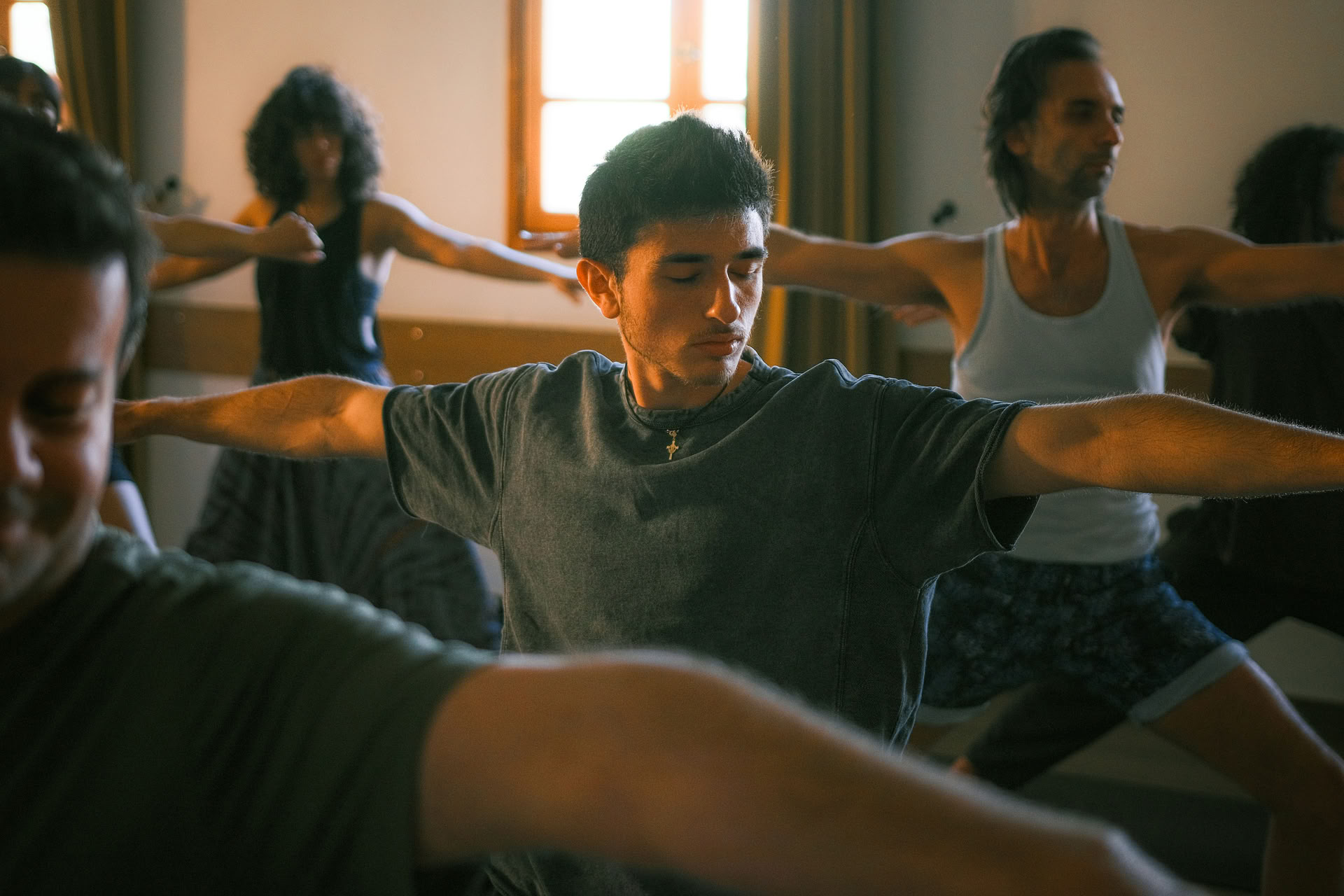 Yoga­klass för företag på plats