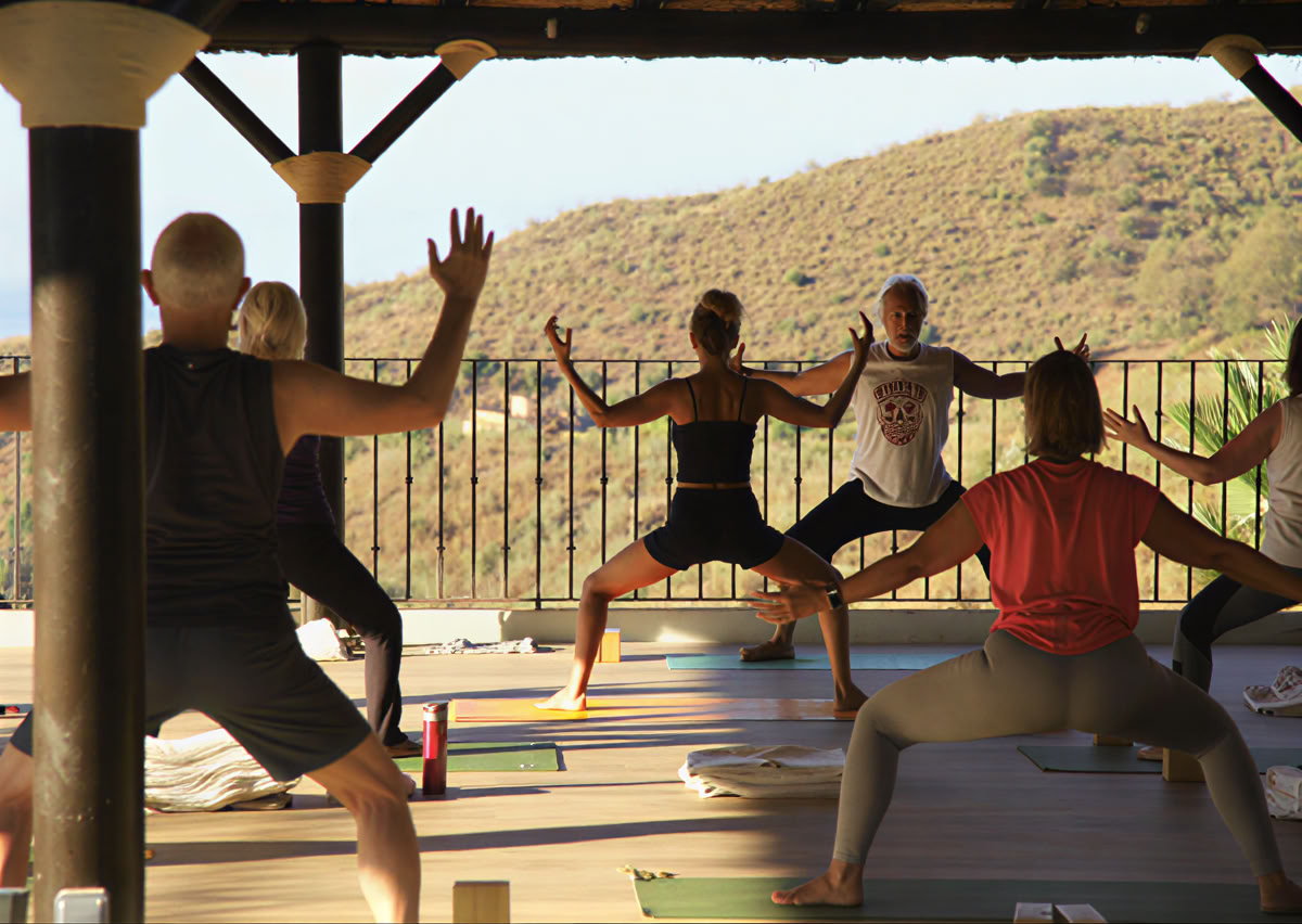 Iyengar-yogaretreat med Simon Turner