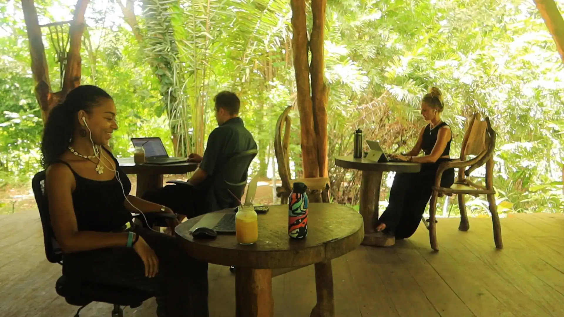 Lantligt coworking