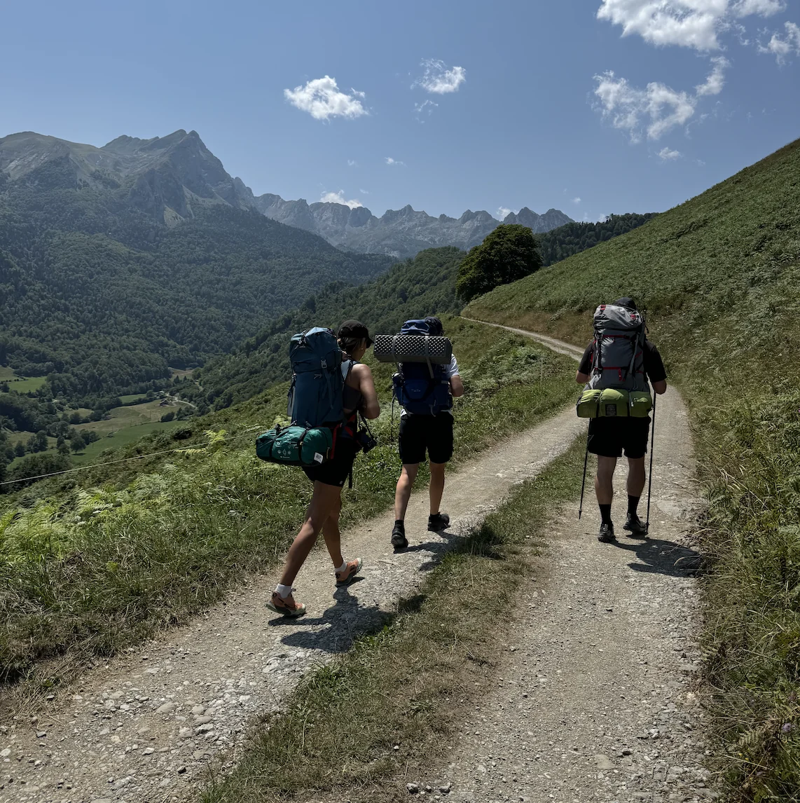 Andas och skapa kontakt i Chamonix