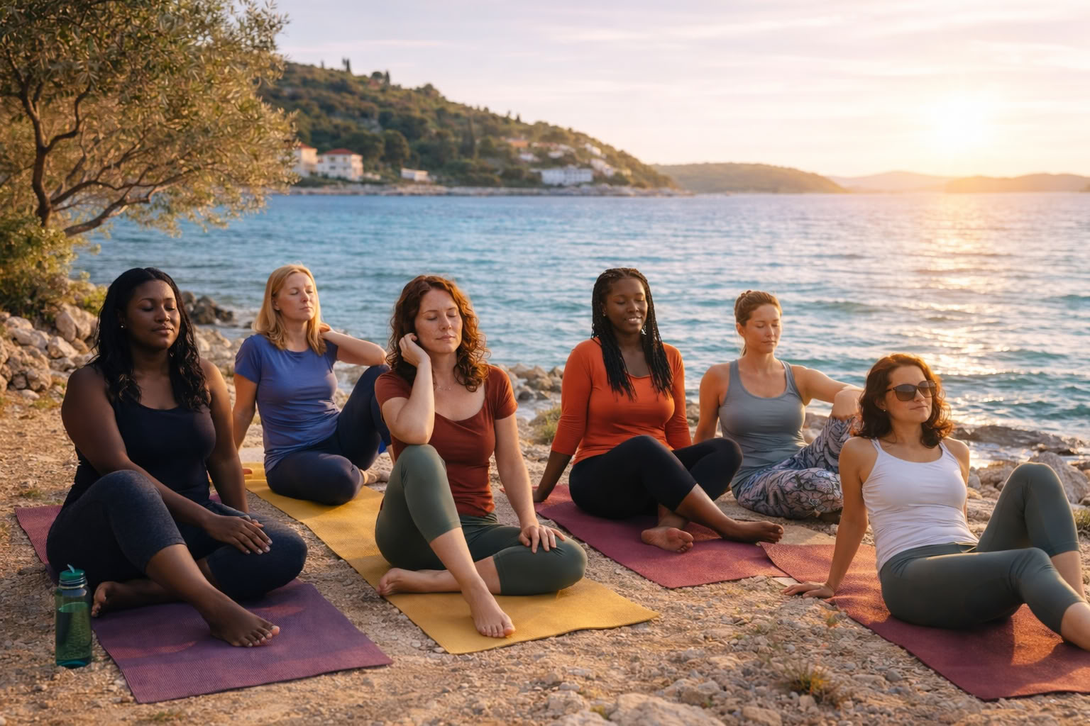 Höstretreat för återhämtning och avslappnande yoga
