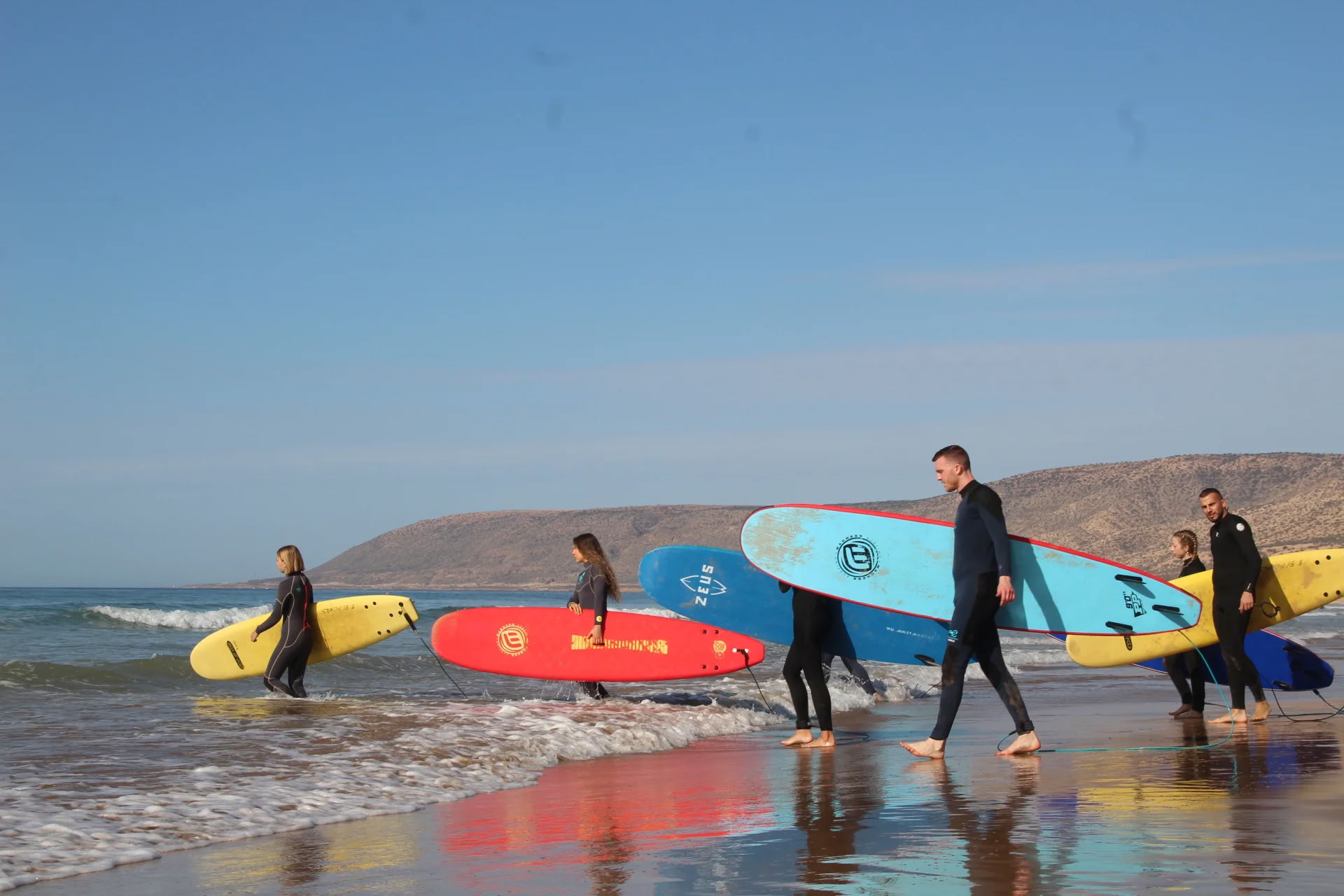 Surf- och yogacoaching