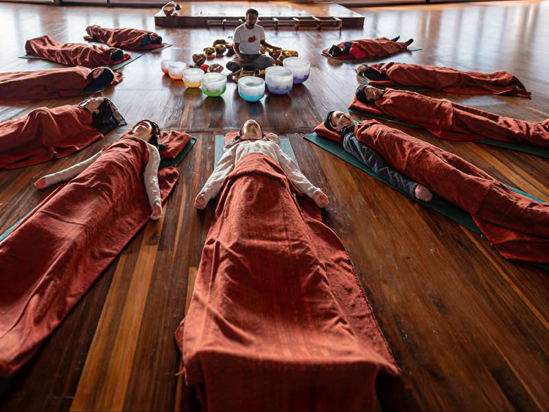 Yoga- och välmåenderetreat