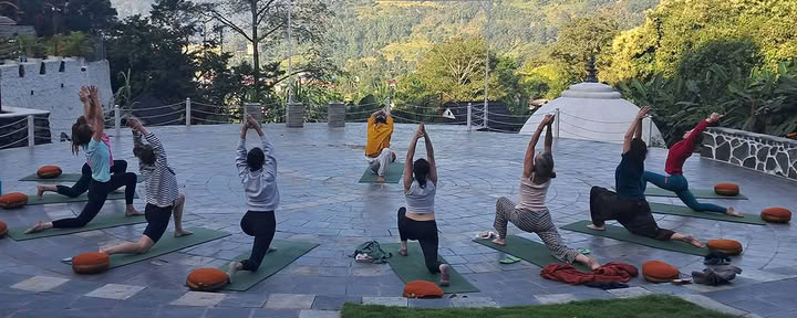 Yoga- och välmåenderetreat